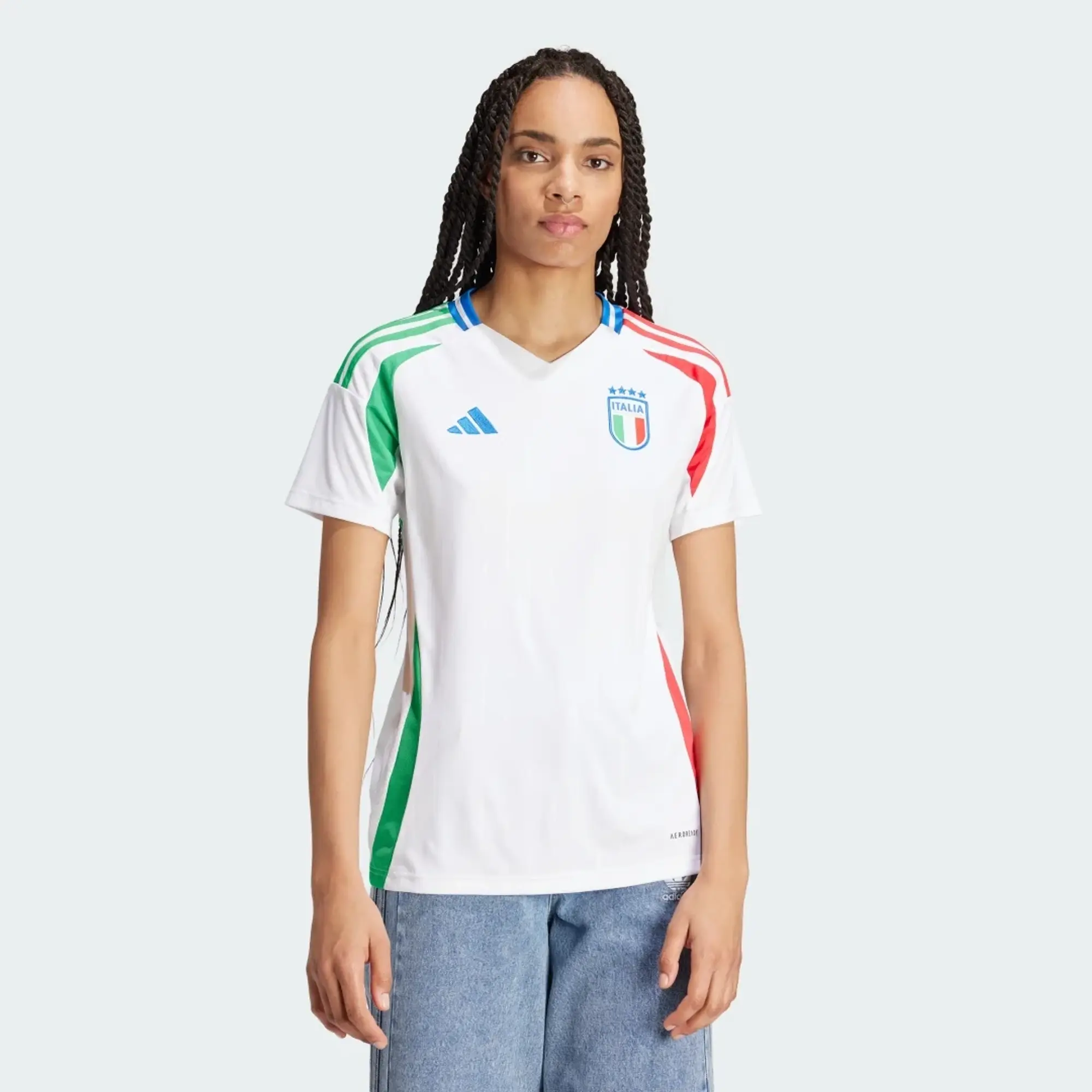 adidas Italy Womens SS Away Shirt 2024