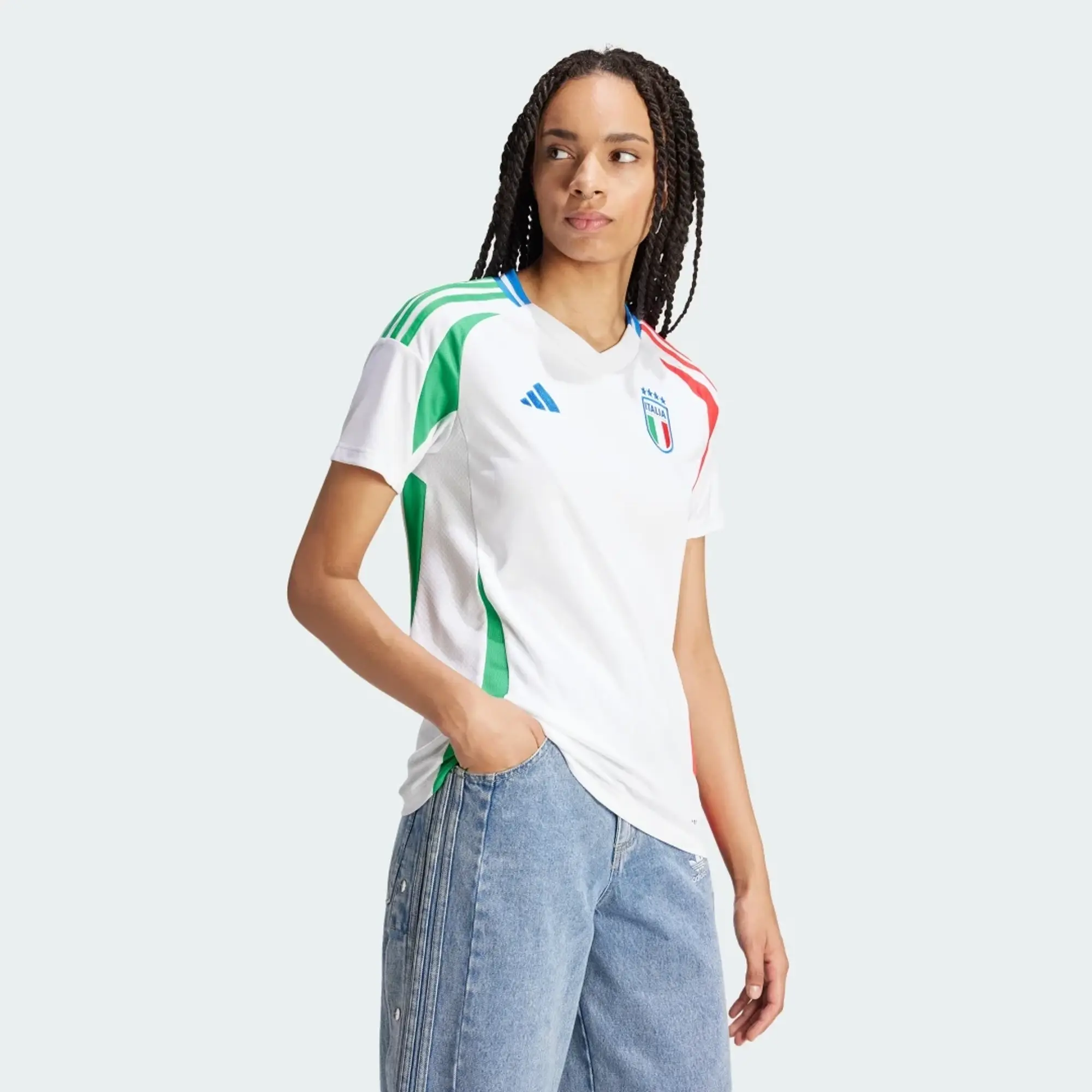 adidas Italy Womens SS Away Shirt 2024