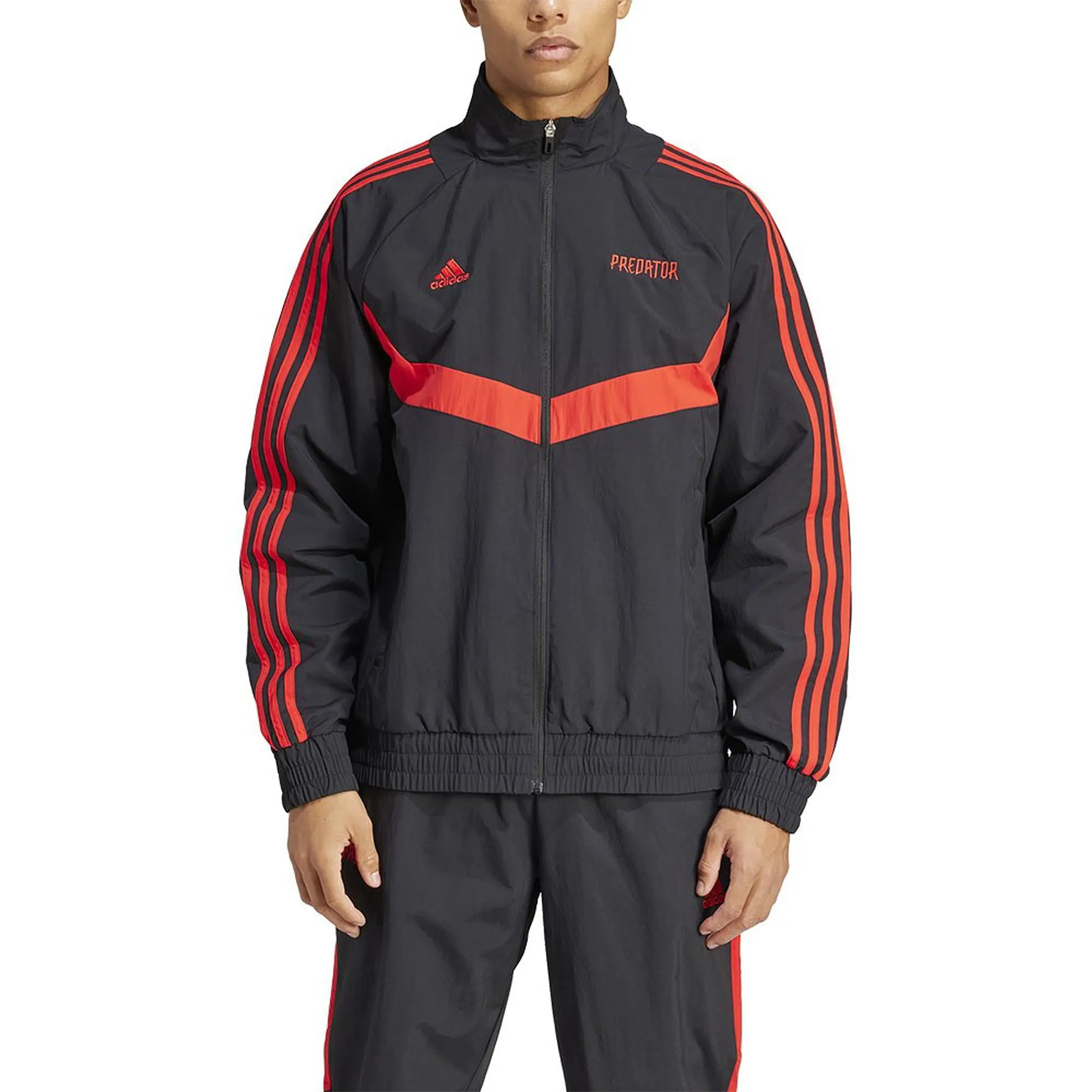 Adidas Predator Woven Tracksuit Jacket  - Grey