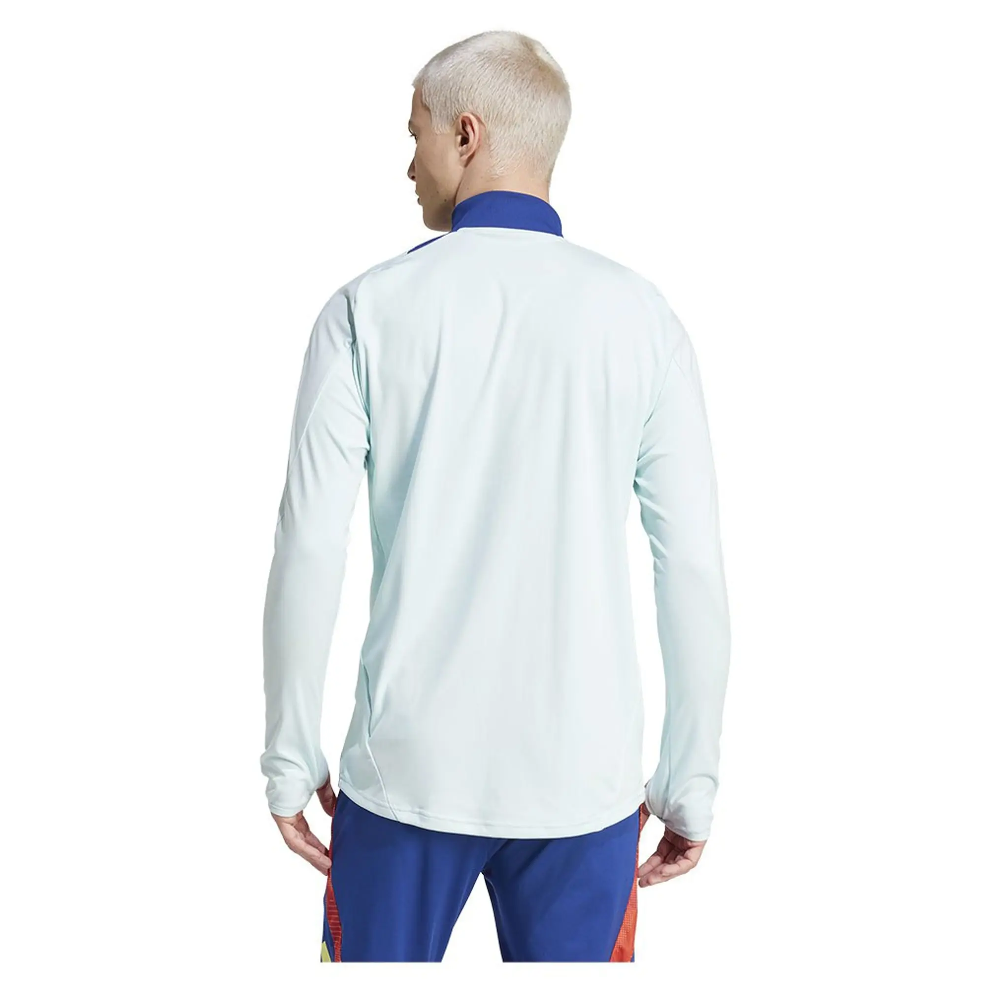 Adidas Spain 23/24 Full Zip Sweatshirt Training  - White