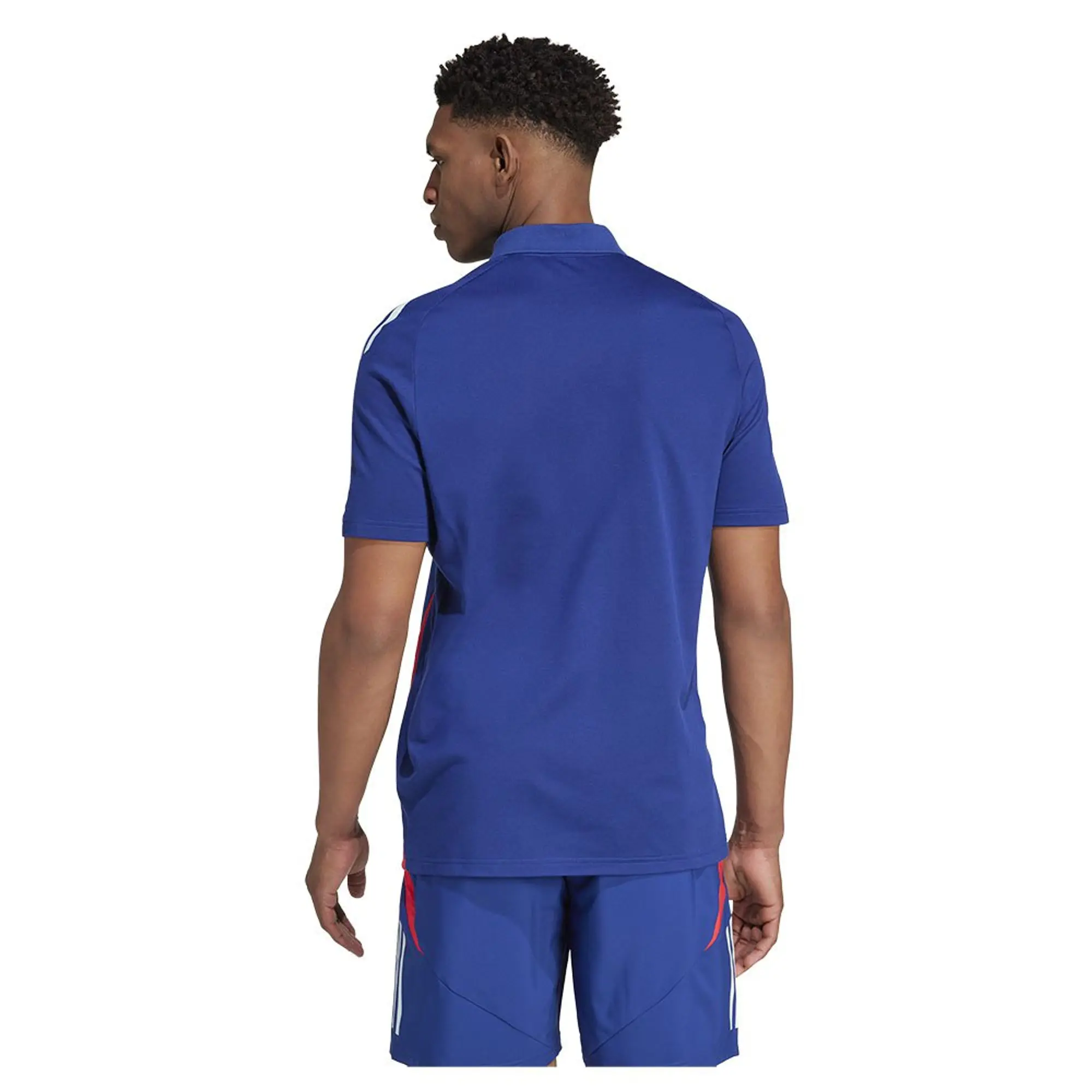 Adidas Spain 23/24 Short Sleeve Polo  - Blue