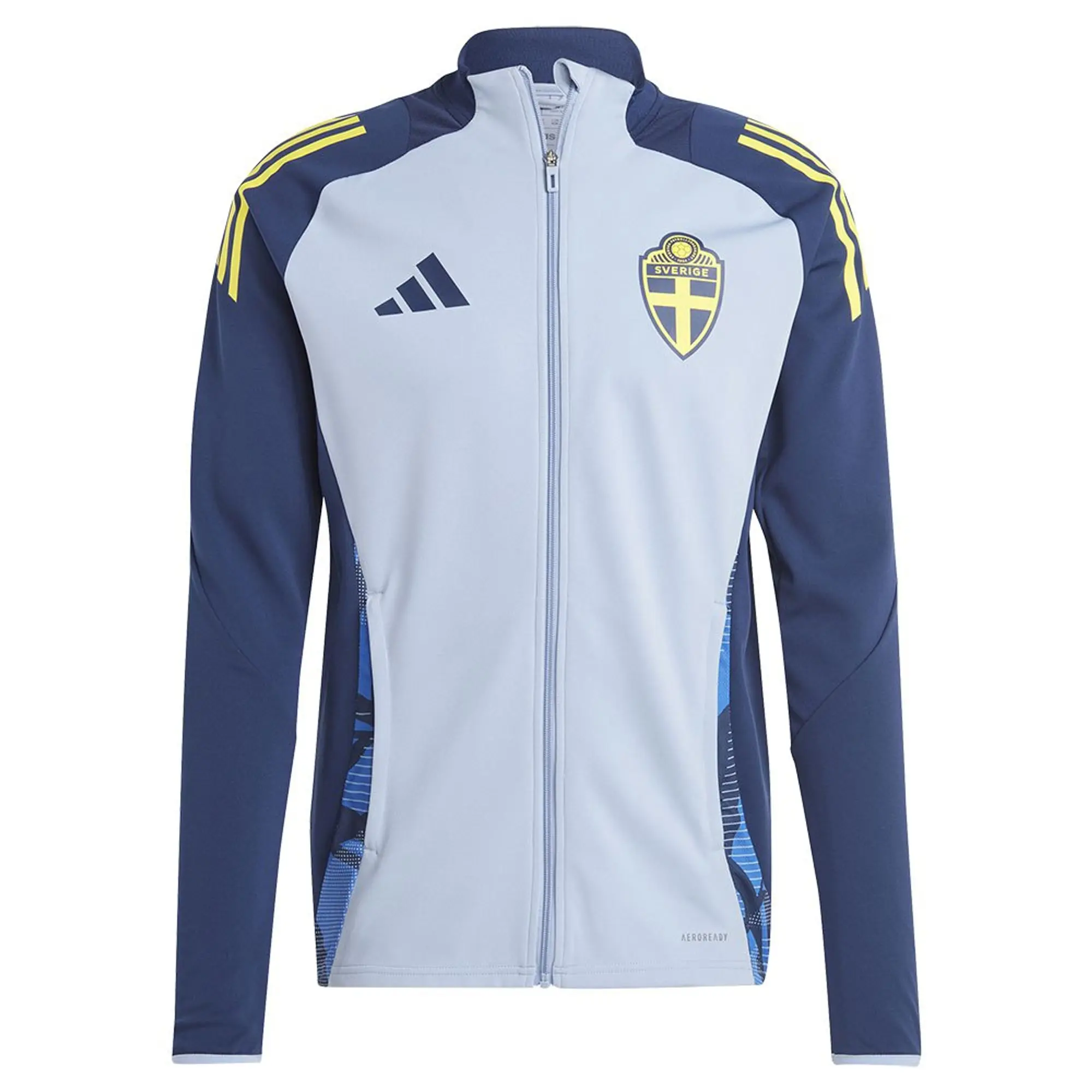 adidas Sweden Track Top Tiro 24 - Chalk Blue/Team Navy - ['Blue']