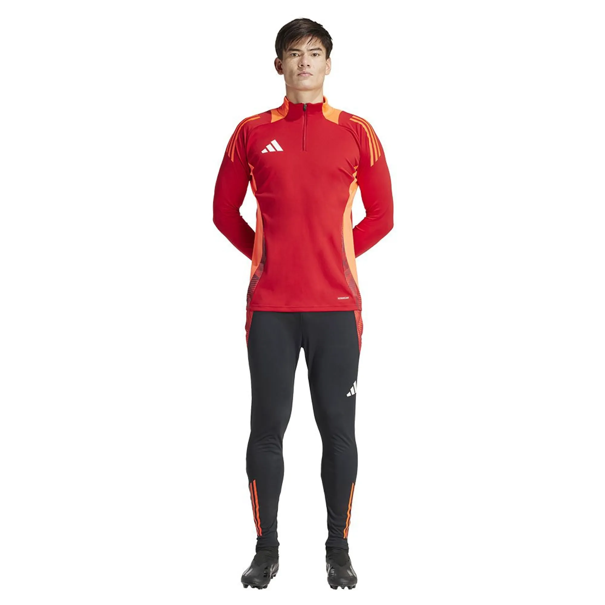 Adidas Tiro24 Competition Half Zip Sweatshirt  - Red