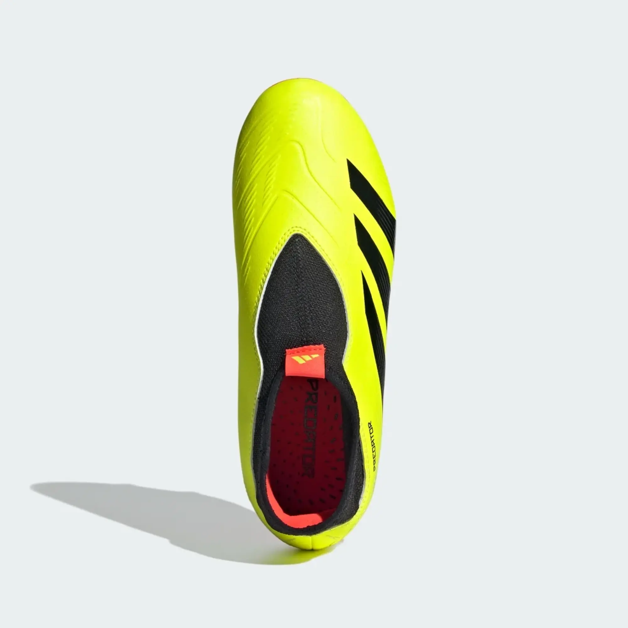 Adidas Predator League Laceless Fg Energy Citrus - Solar Yellow/Core Black/Solar Red Kids - ['Yellow']