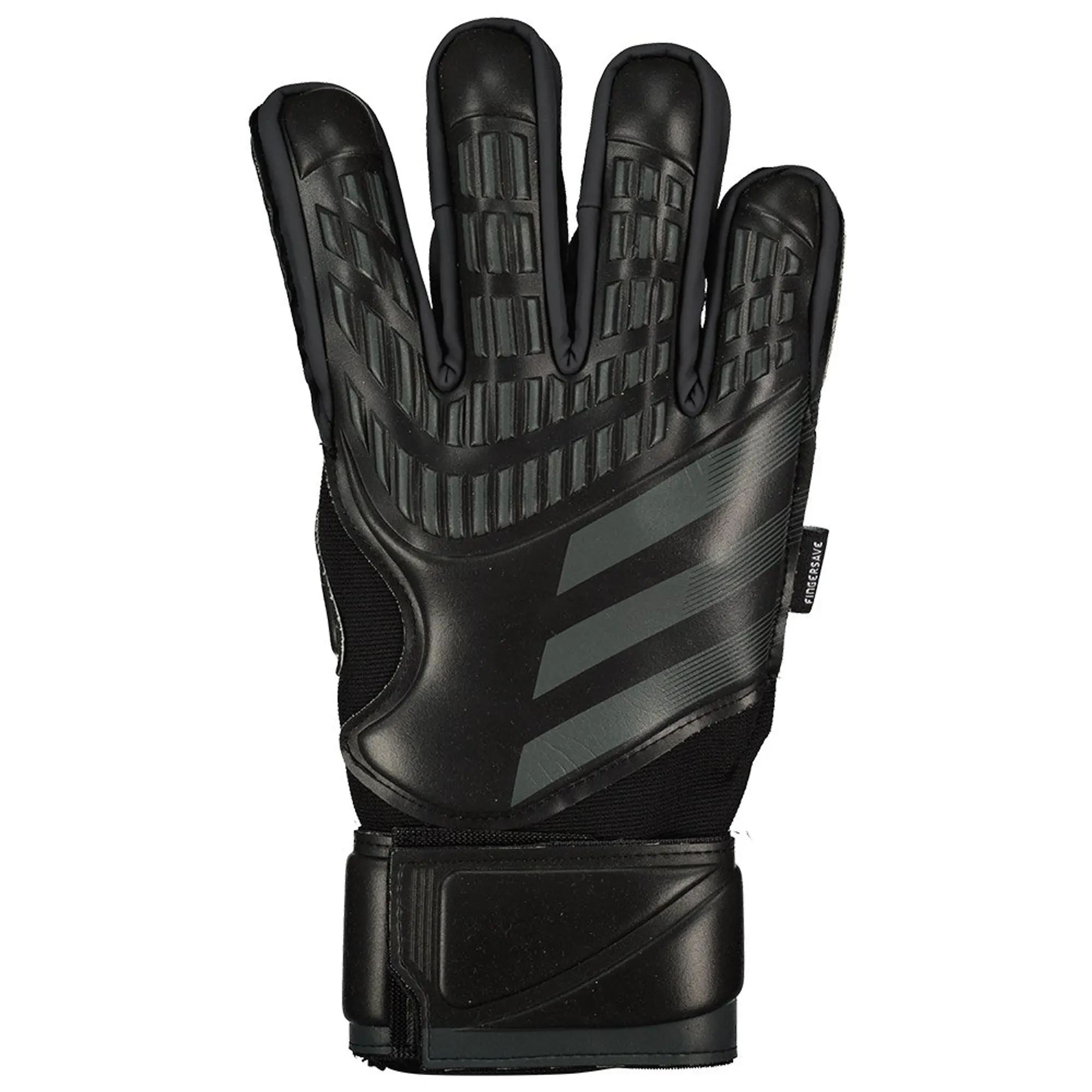 Adidas Goalkeeper Gloves Predator Match Fingersave Nightstrike - ['Black']