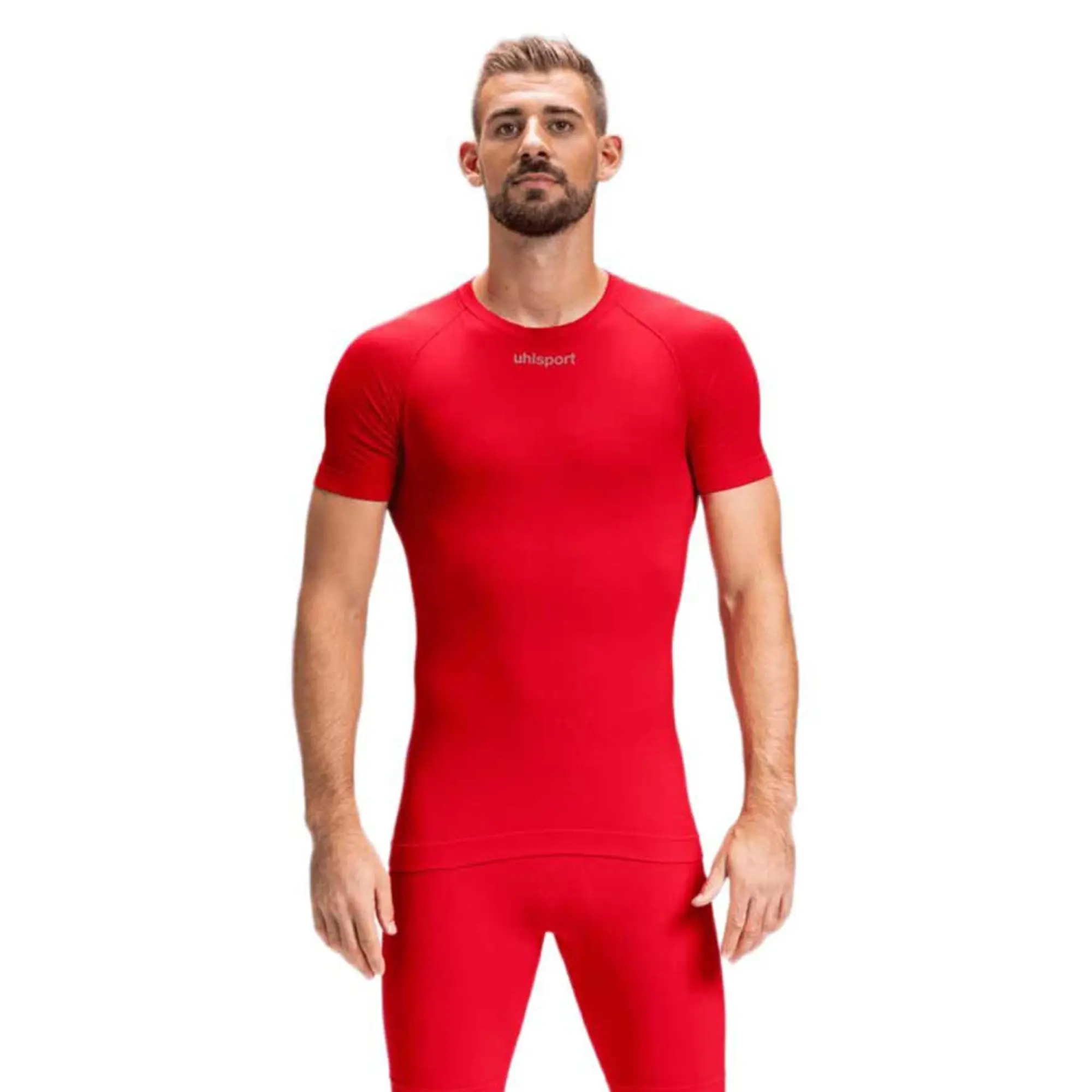 Uhlsport Performance Pro Short Sleeve T-shirt  - Red