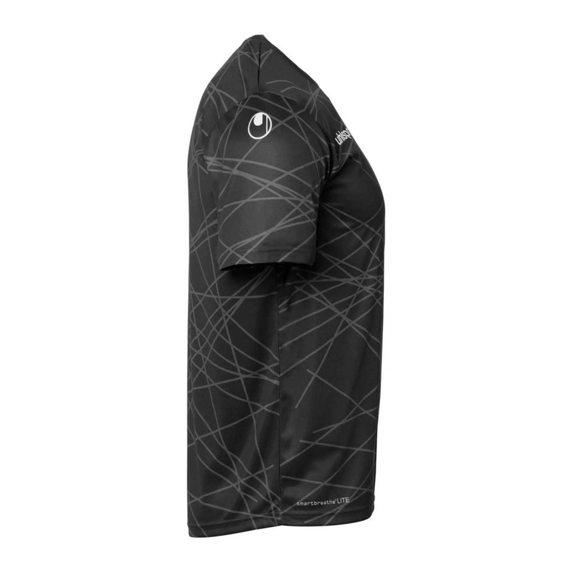 Uhlsport Prediction Short Sleeve T-shirt  - Black