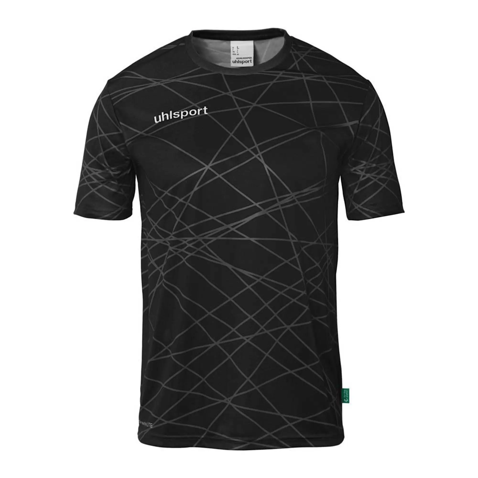 Uhlsport Prediction Short Sleeve T-shirt  - Black