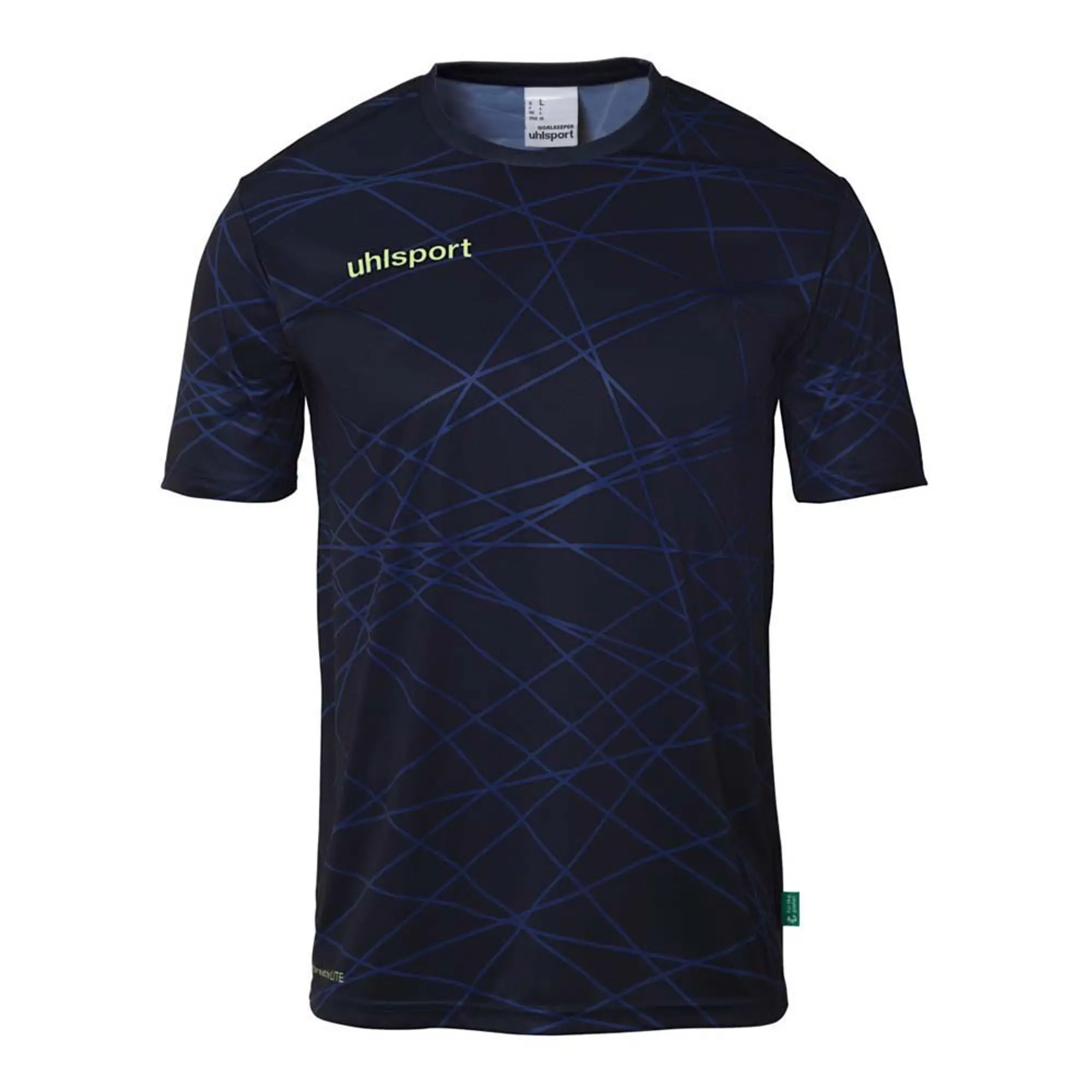 Uhlsport Prediction Short Sleeve T-shirt  - Blue