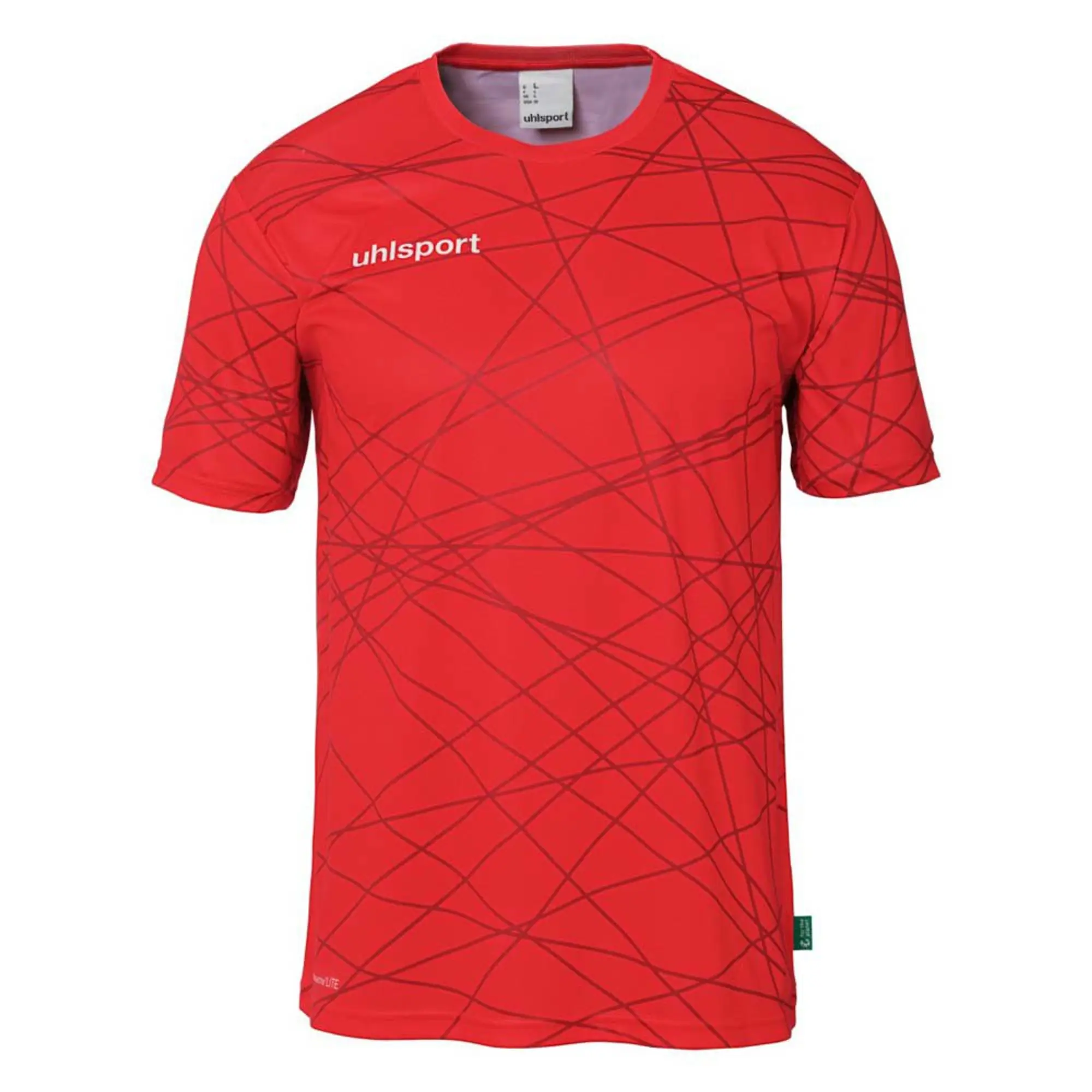 Uhlsport Prediction Short Sleeve T-shirt  - Red