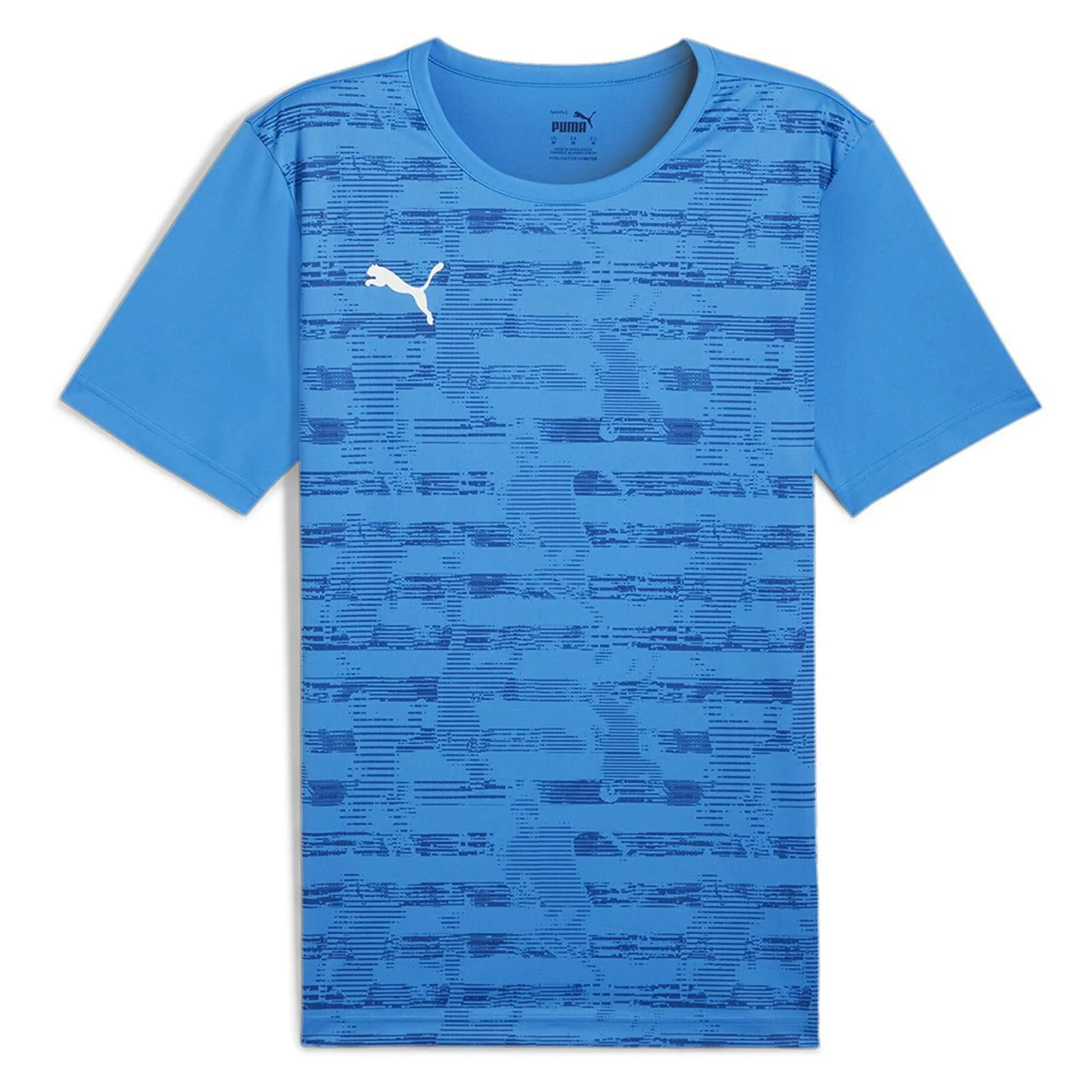 Puma Rise Graphic Short Sleeve T-shirt  - Blue