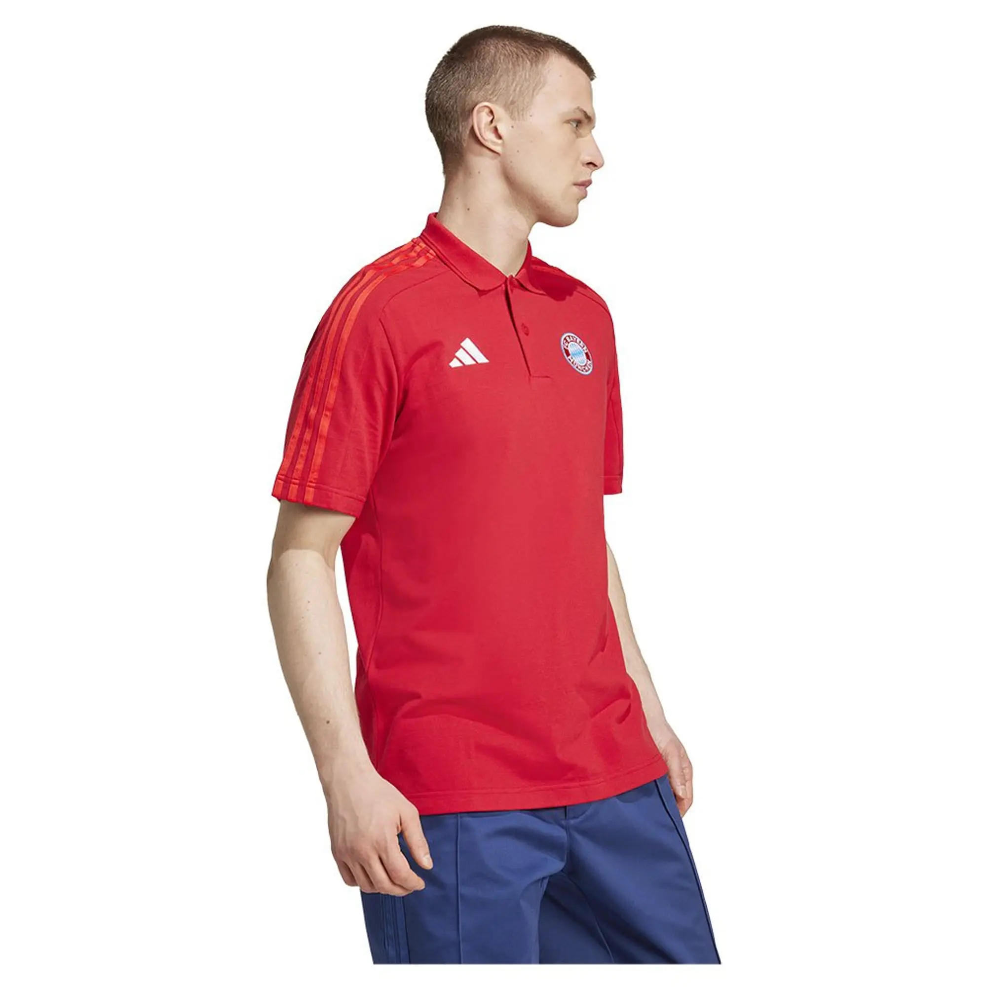 FC Bayern adidas DNA Polo - Red