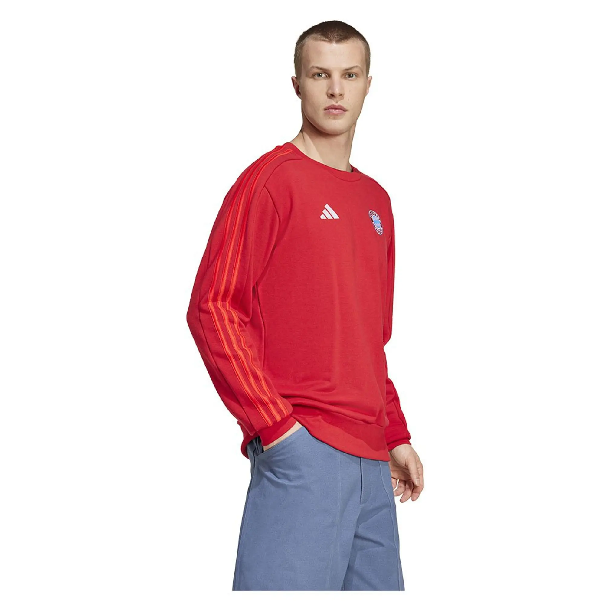 adidas FC Bayern Munich DNA Sweatshirt 2024 2025 Adults