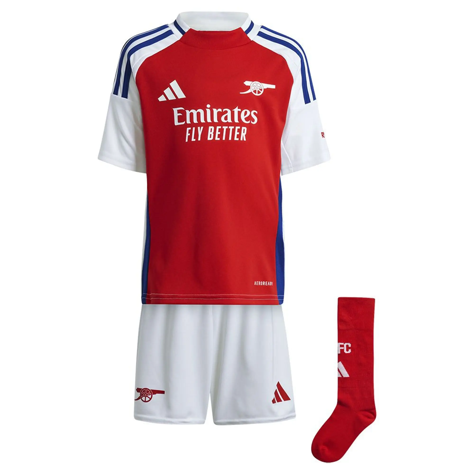 adidas Arsenal Kids SS Home Mini Kit 2024/25