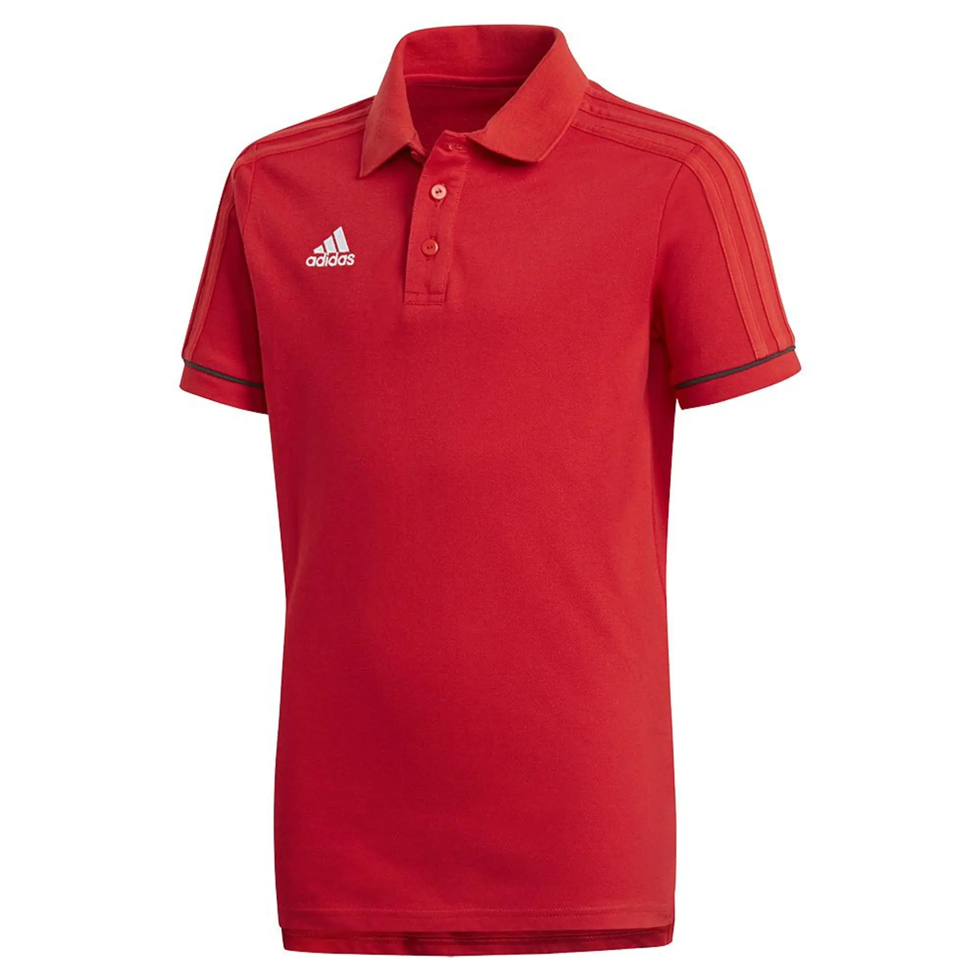 Adidas Tiro 17 Short Sleeve Polo  - Red