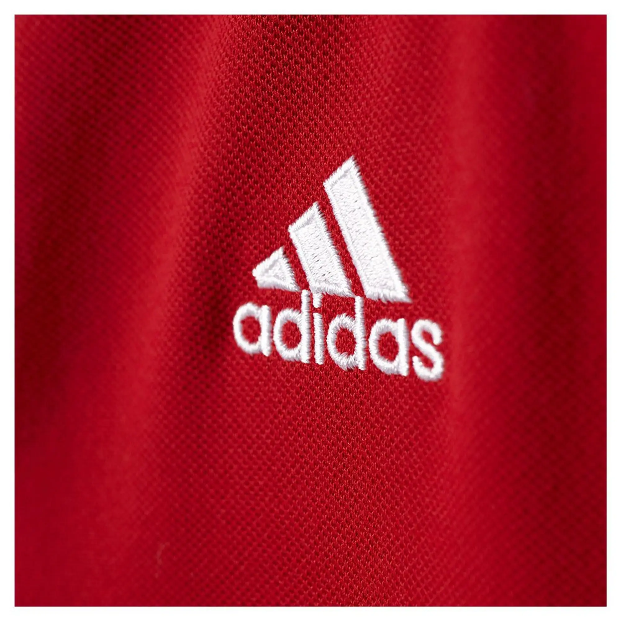 Adidas Tiro 17 Short Sleeve Polo  - Red