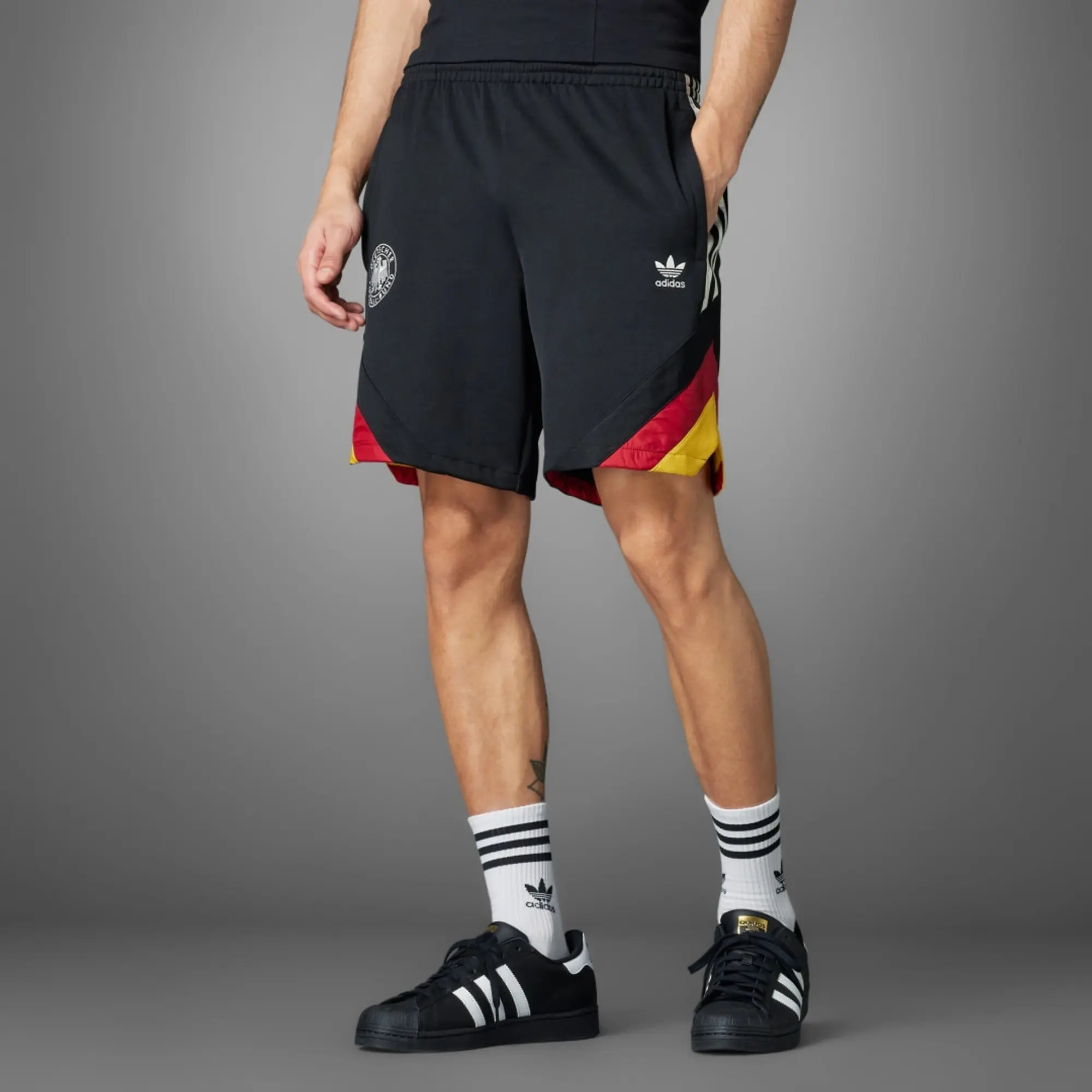 DFB adidas Originals Shorts Black IY7050 FOOTY.COM