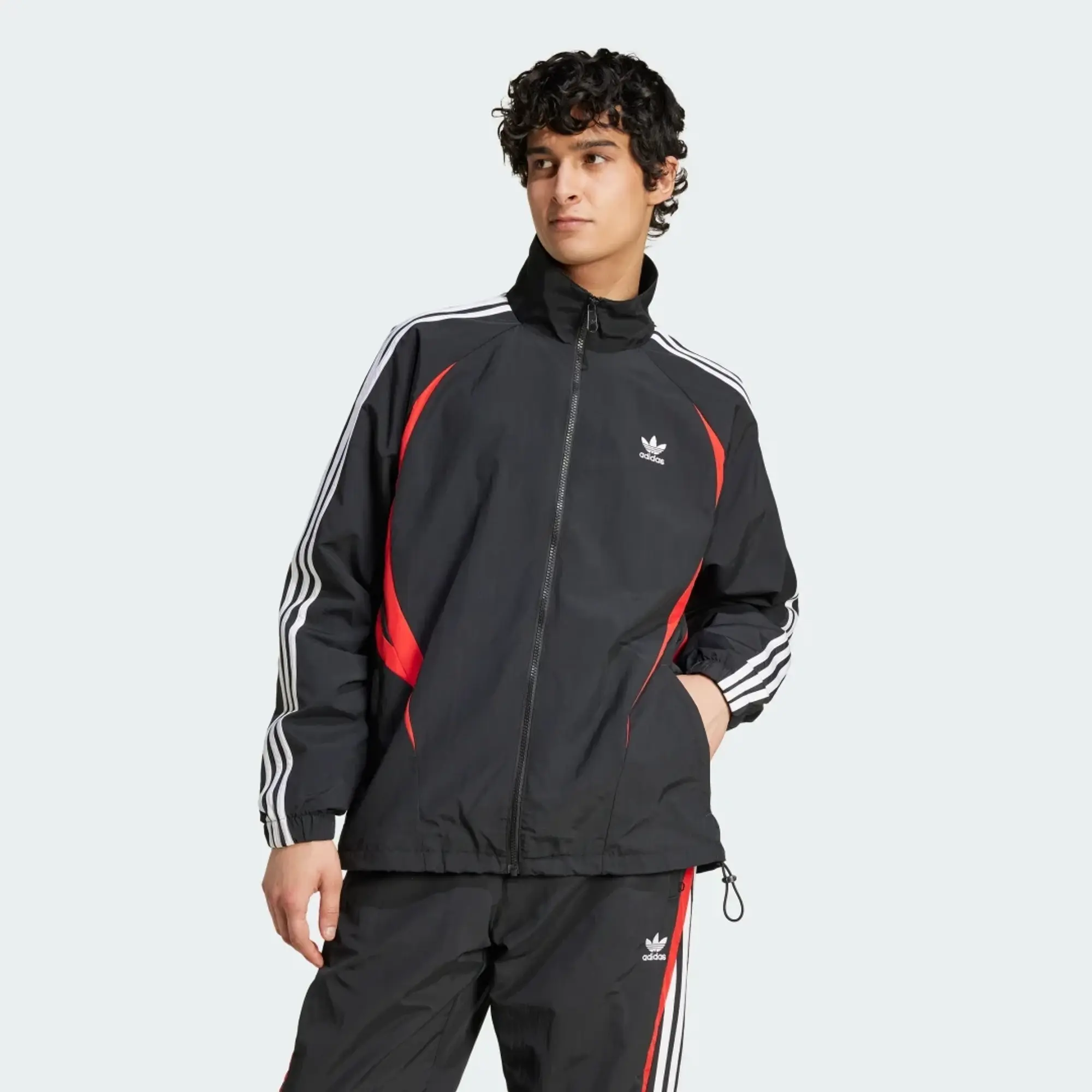 Adidas Street Men Track Tops - Black