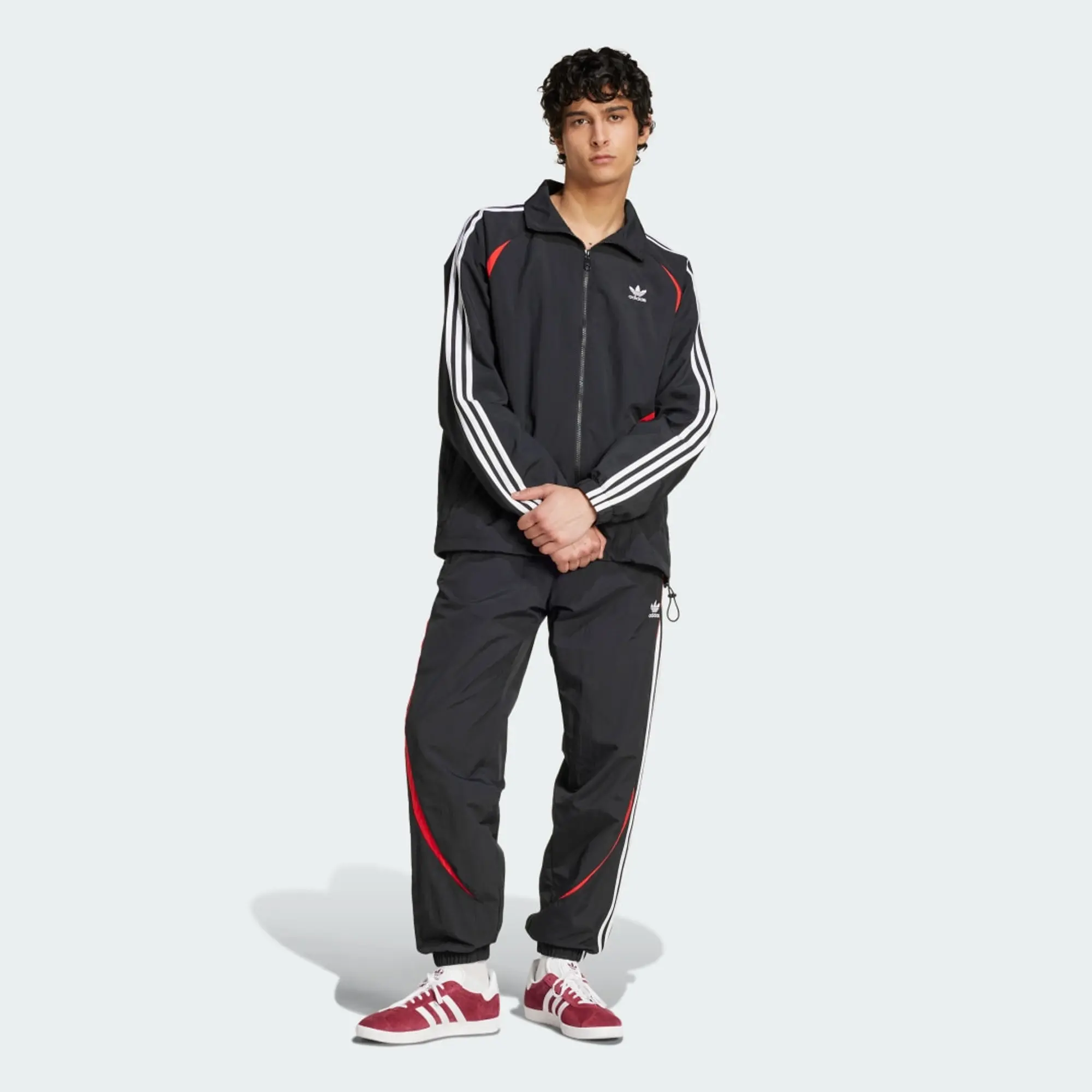 Adidas Street Men Track Tops - Black