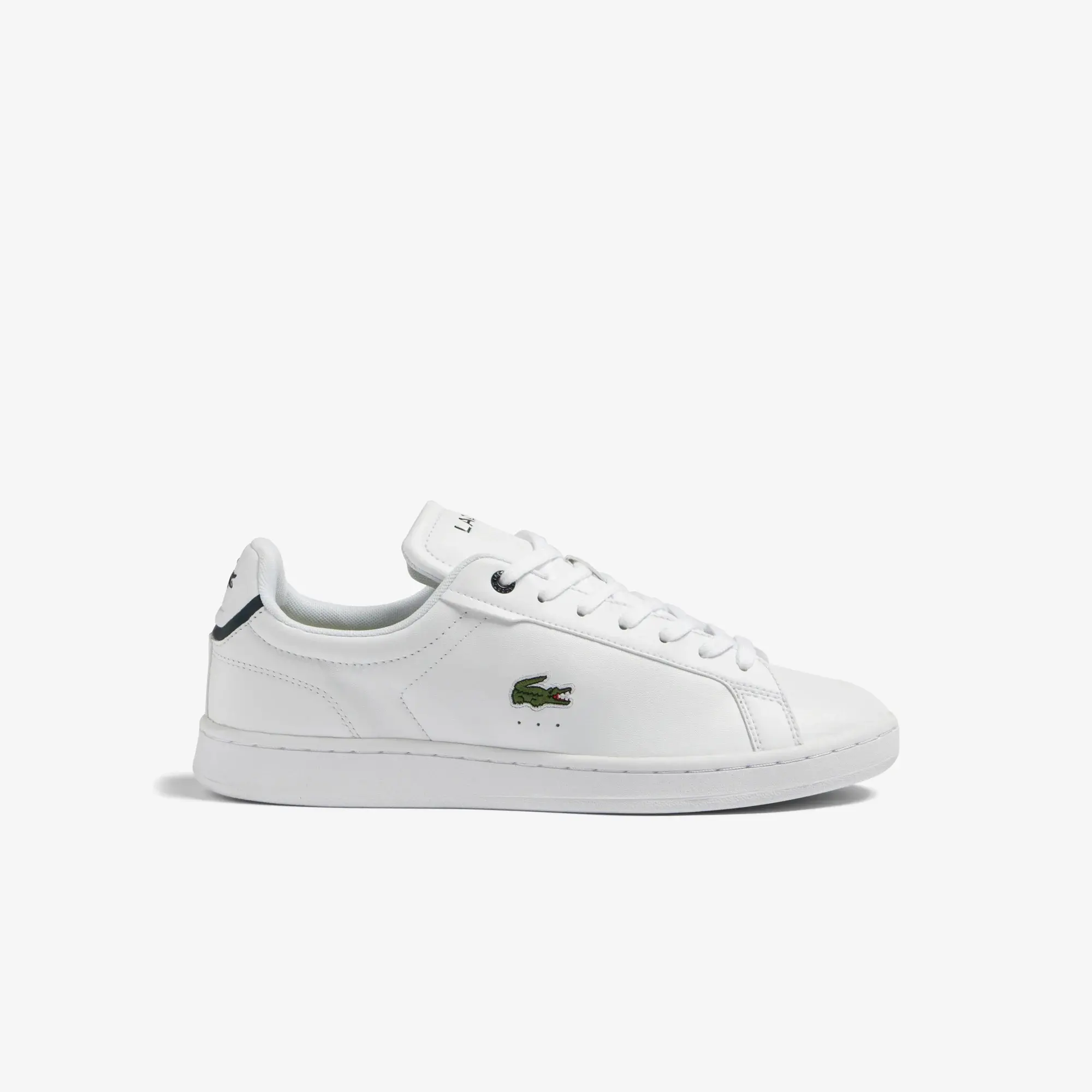 Lacoste Men's Carnaby Pro Leather Sneakers - White & Navy