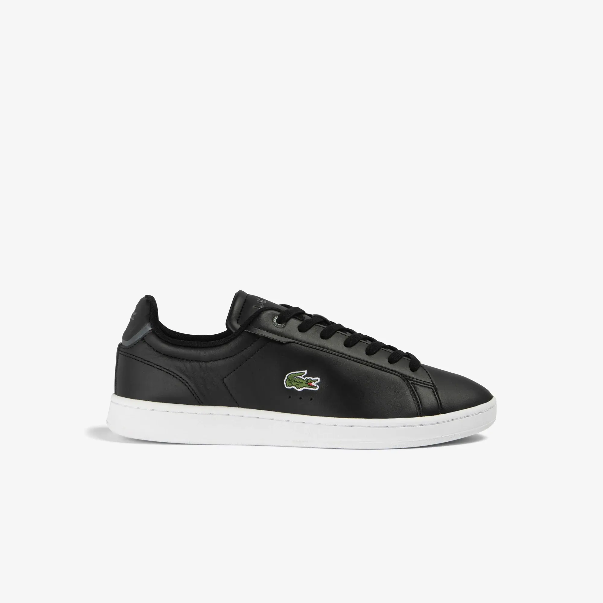 Lacoste carnaby trainers in black & white