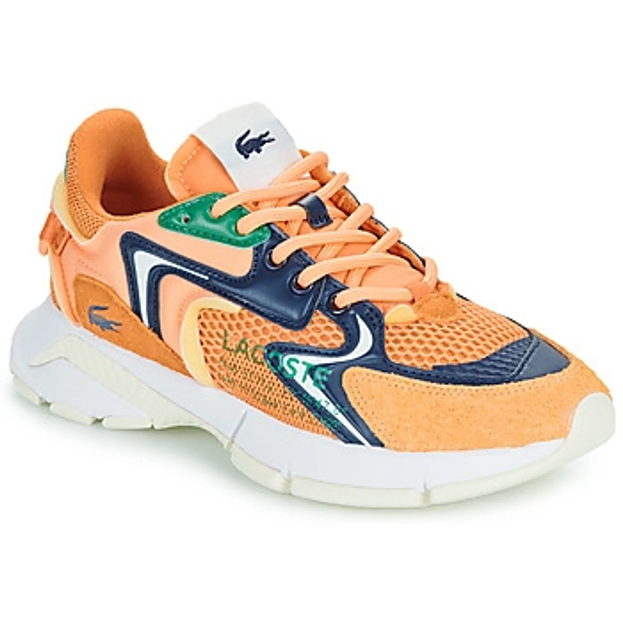 Lacoste Women's L003 Neo Shoes - Orange / Navy
