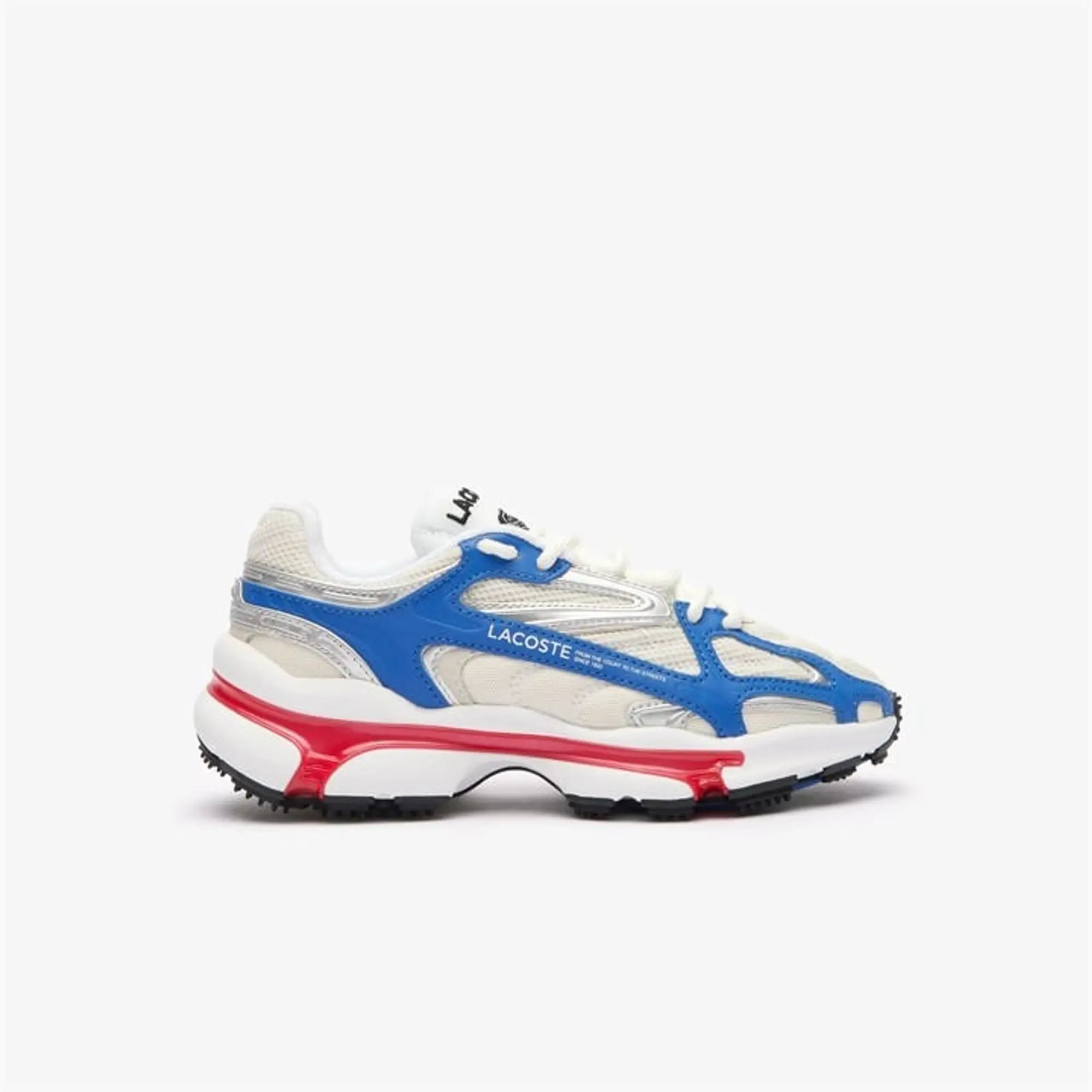 Lacoste Women's L003 2K24 Sneakers - White / Red / Bleu