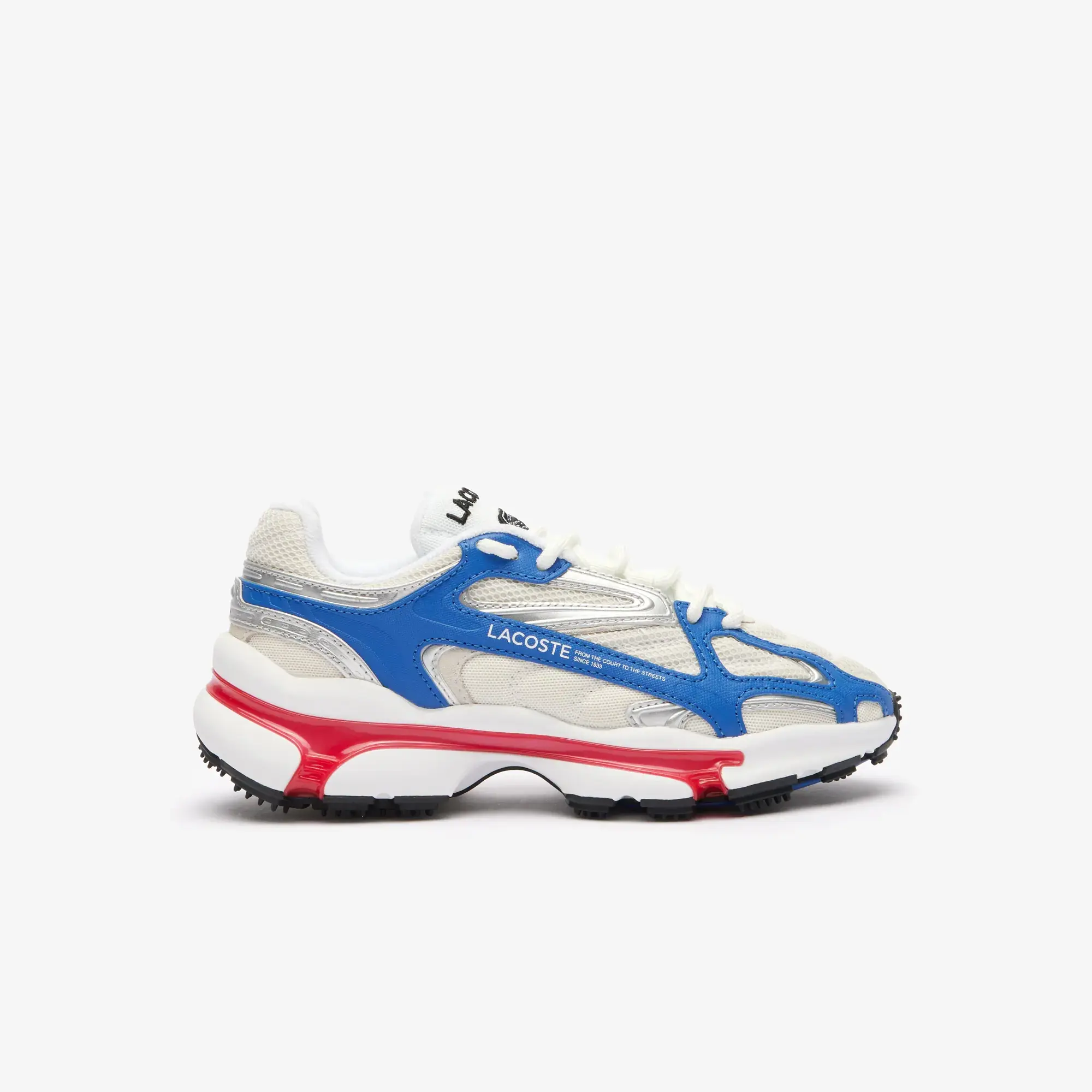 Lacoste Women's L003 2K24 Sneakers - White / Red / Bleu