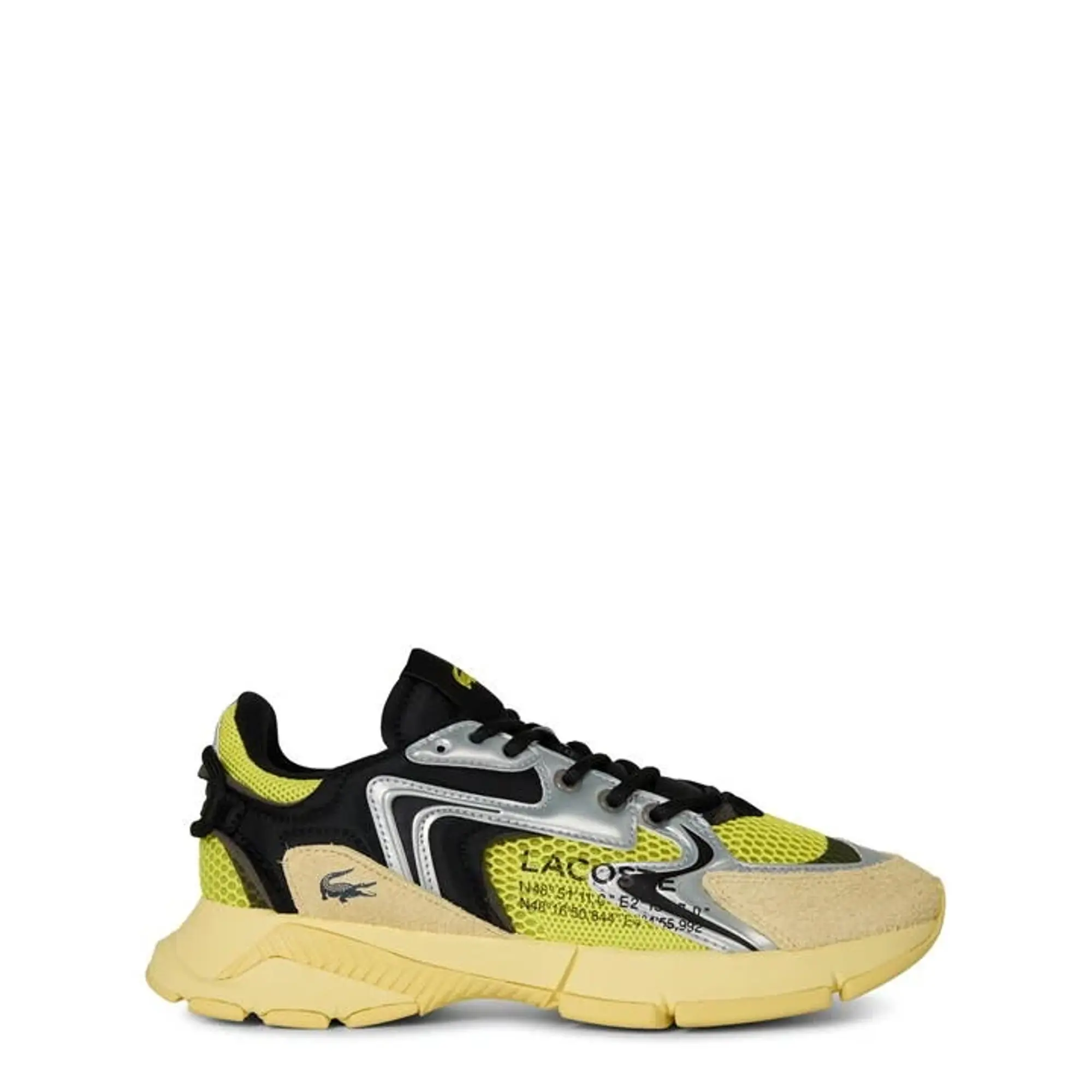 Lacoste Women's L003 Neo Contrasted Trainers - Yellow / Black