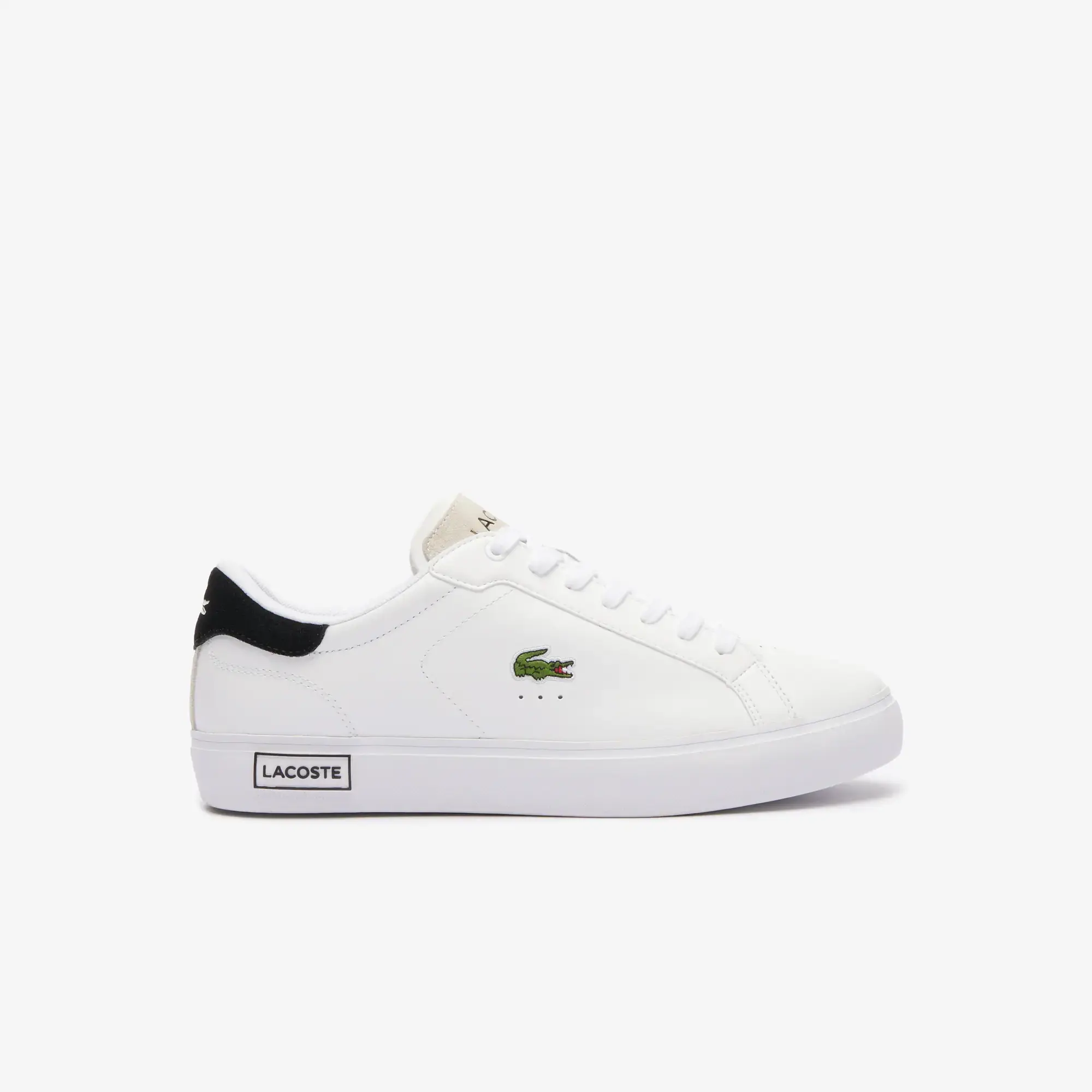 Lacoste Powercourt Trainer - White - Size 7 - White
