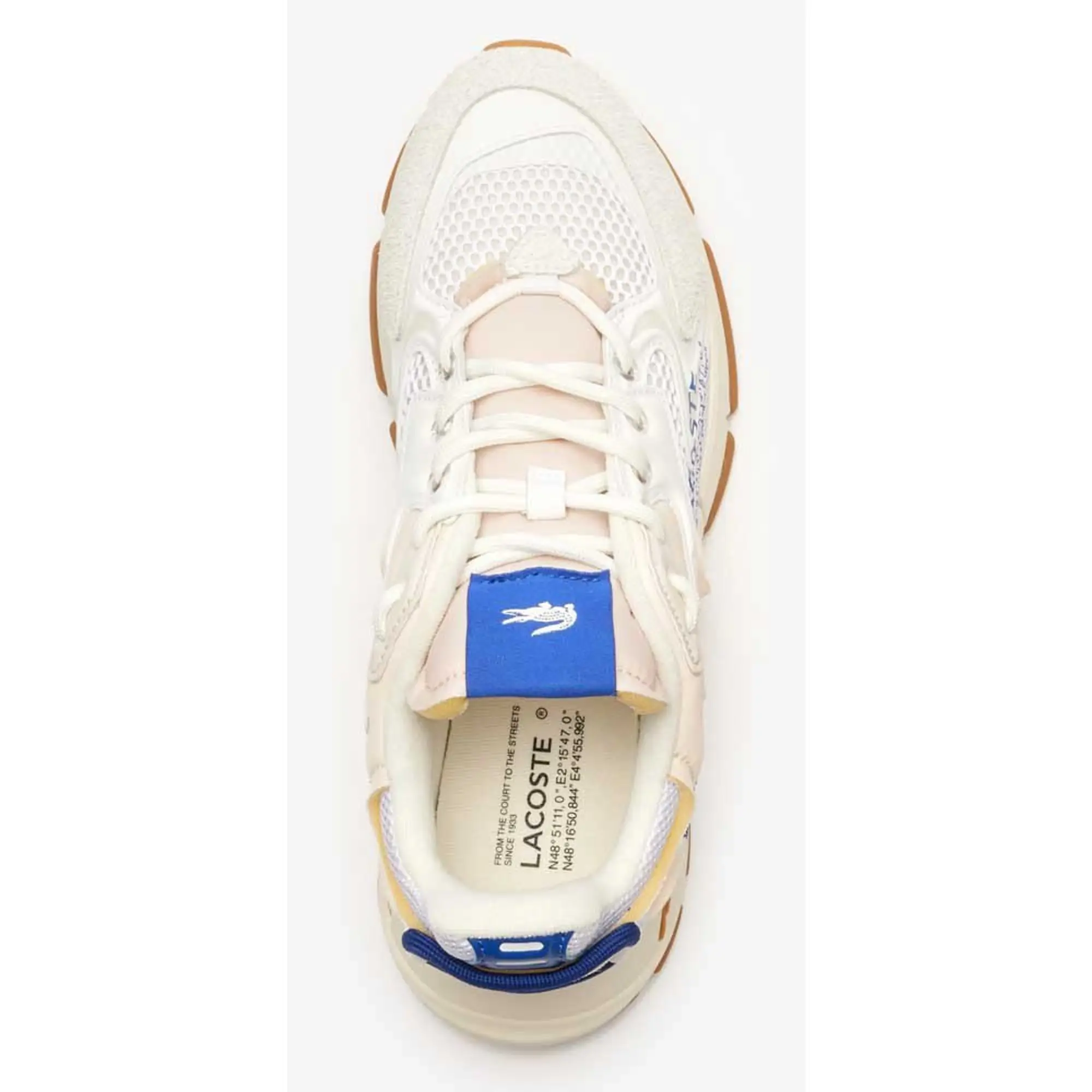 Lacoste Men's L003 Neo Sneakers - White & Blue