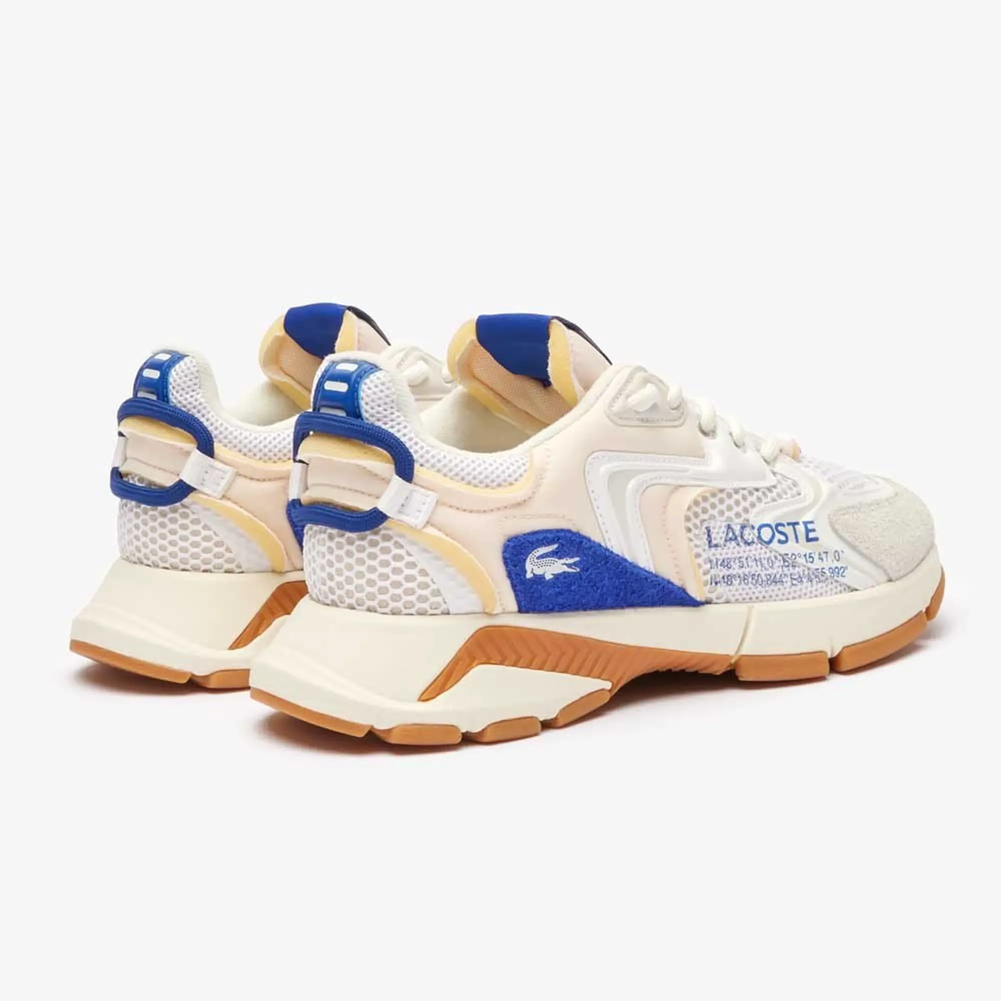 Lacoste Men's L003 Neo Sneakers - White & Blue