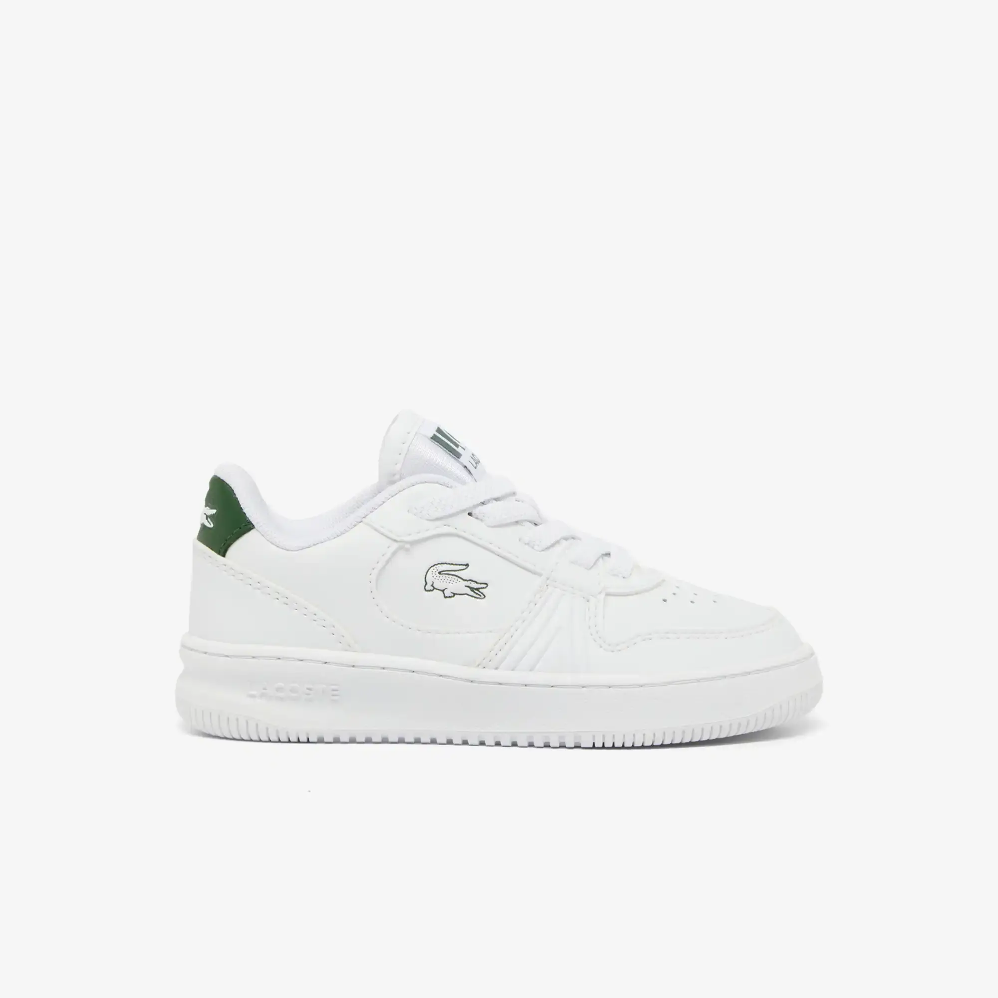 Lacoste Infant's L001 SET Trainers - White & Dark Green
