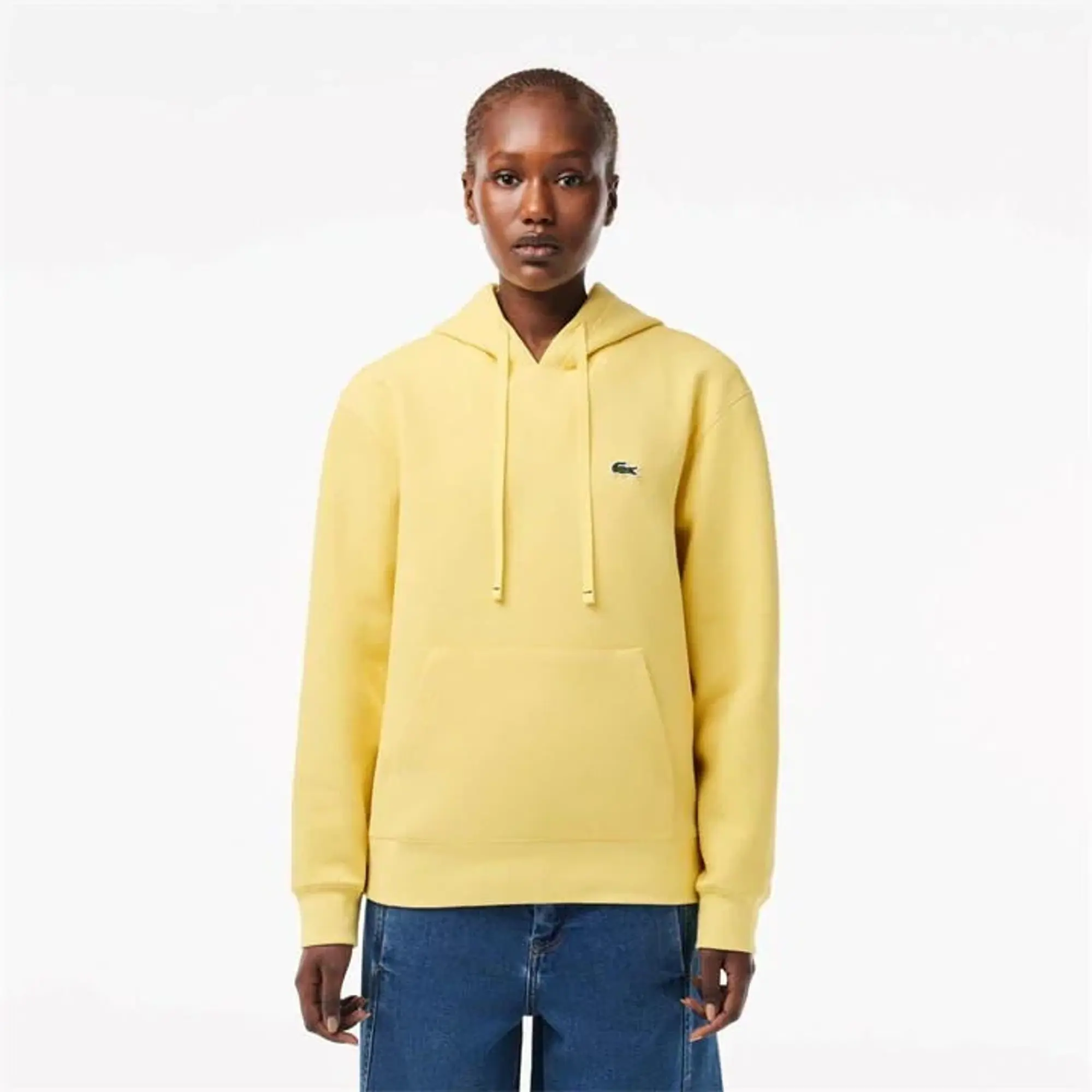 Lacoste Pique OTH Hoodie - Yellow