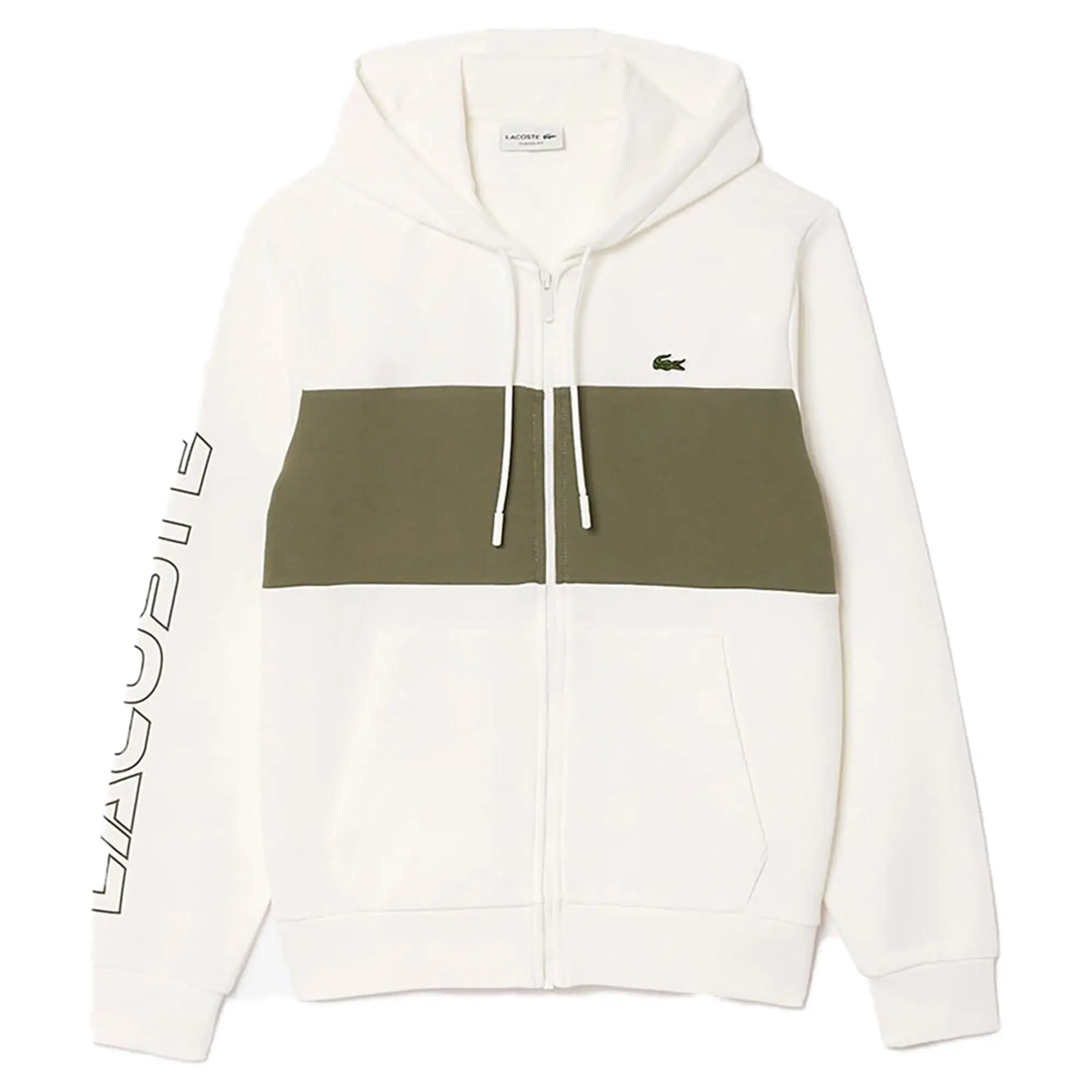 Lacoste Sh1416 Full Zip Sweatshirt