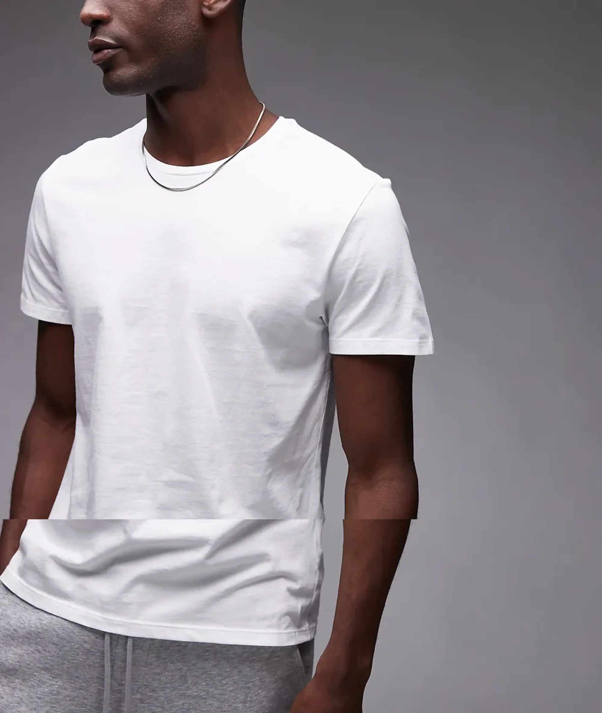 Lacoste 3 Pack Loungewear T-Shirts In White