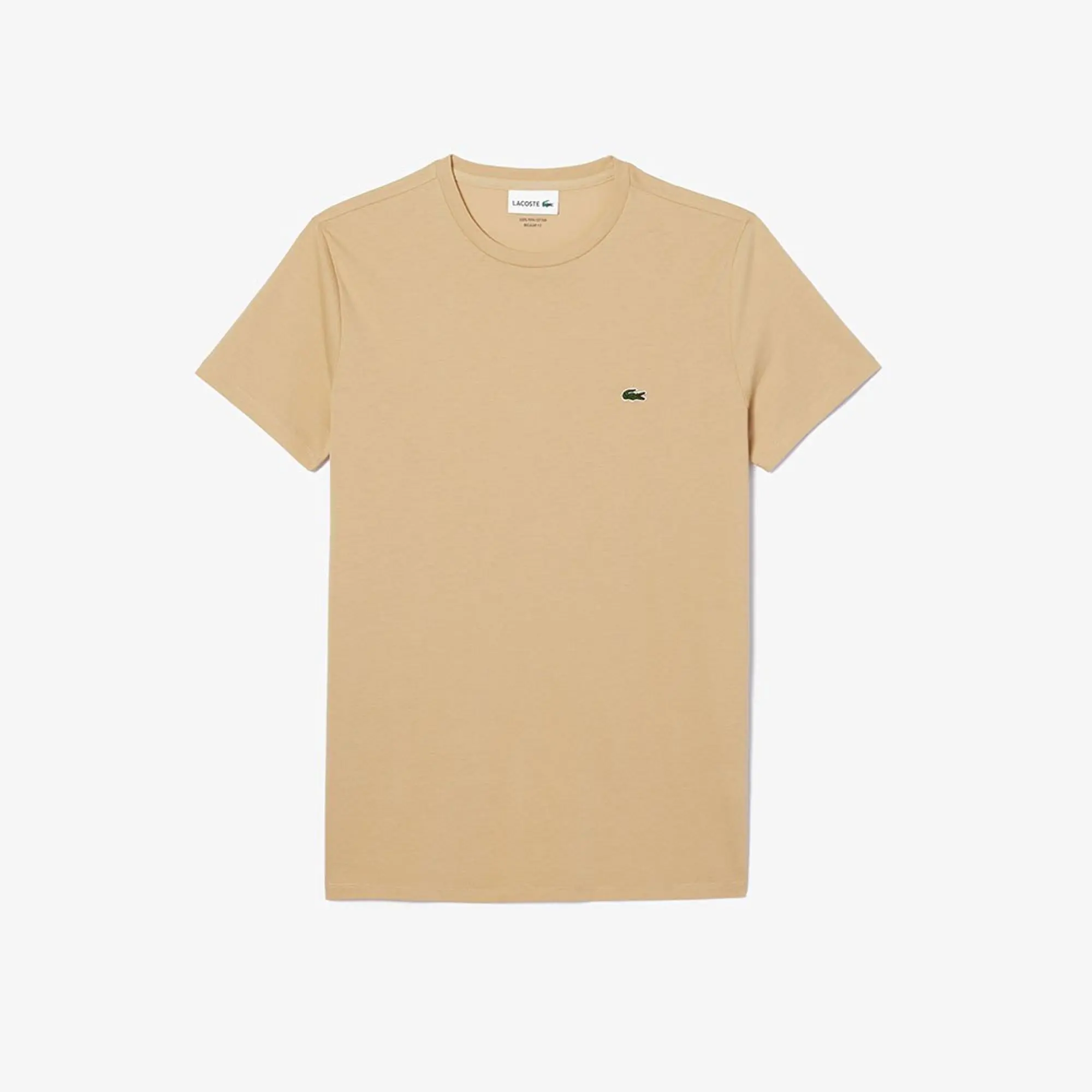 Lacoste Lightweight Cotton Pima T-shirt - Beige