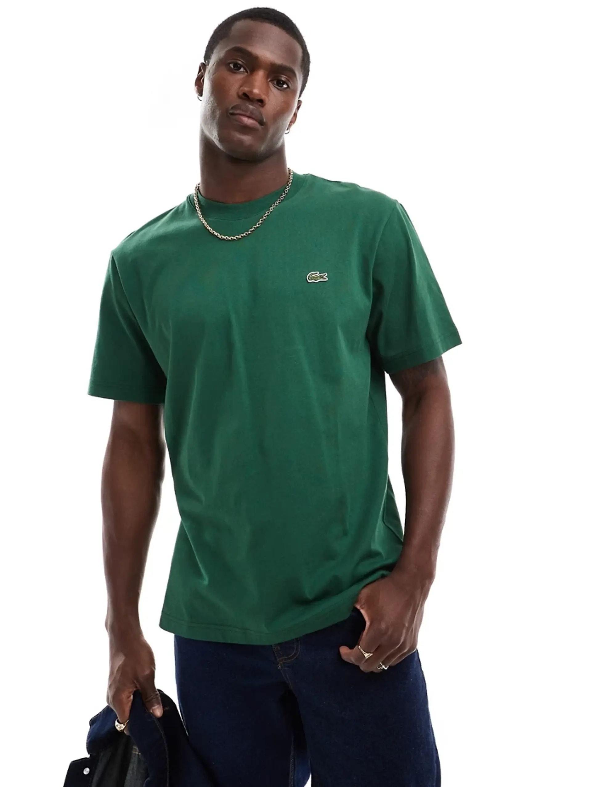 Lacoste small logo t shirt hotsell