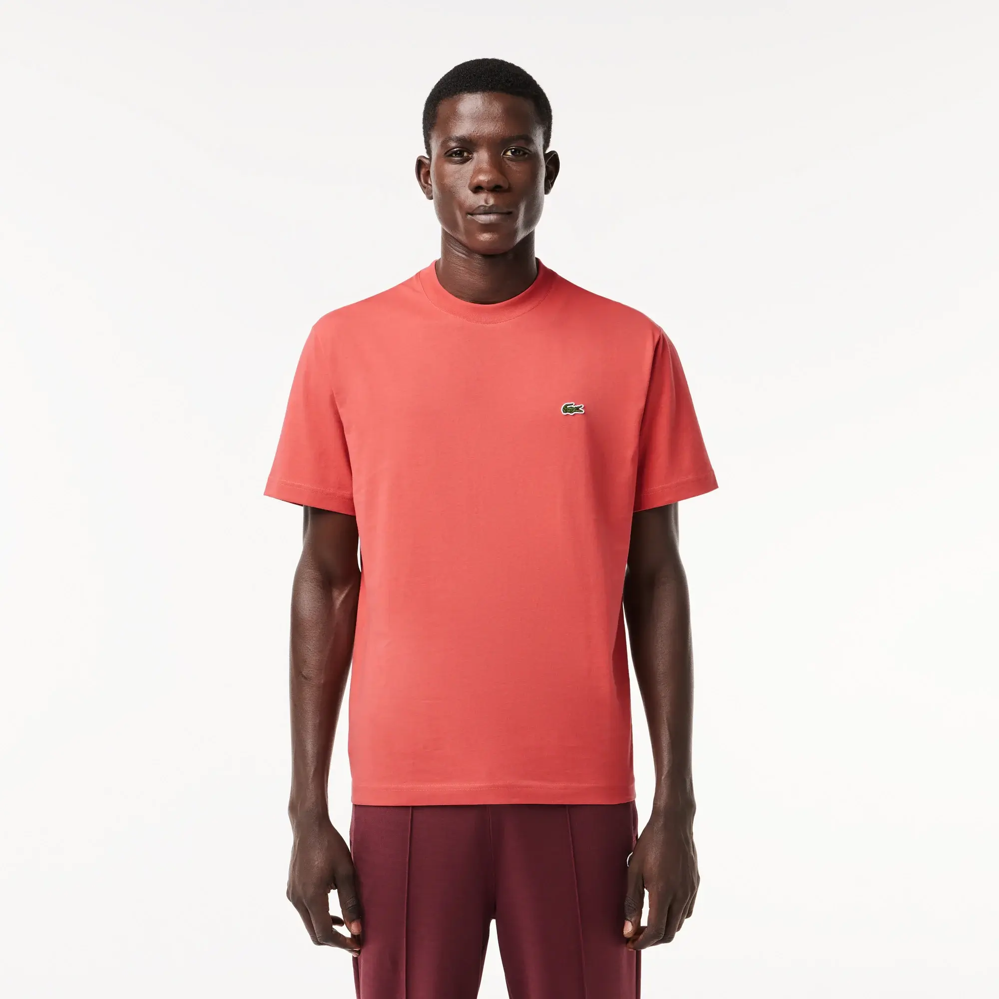 Lacoste Cotton T-shirt - Sierra Red
