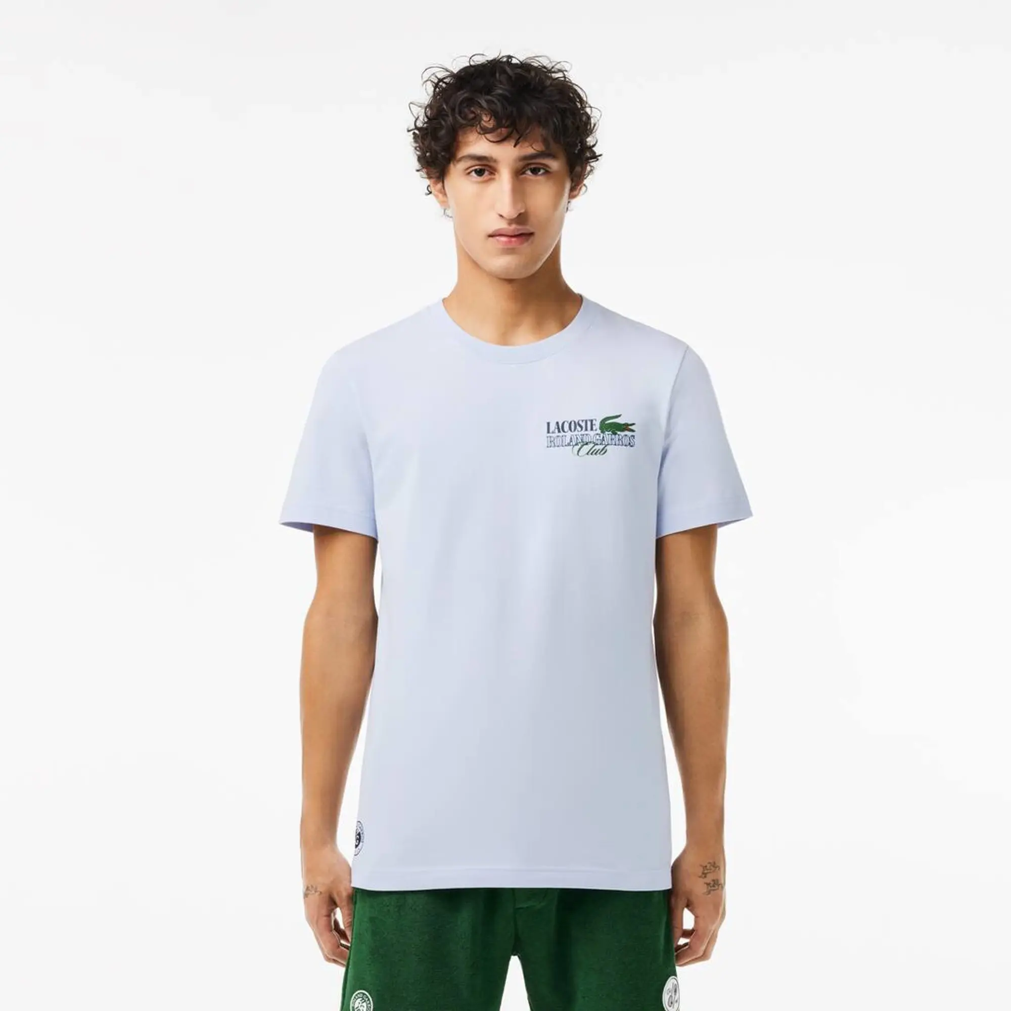 Lacoste Roland-Garros Edition Cotton Tennis T-Shirt