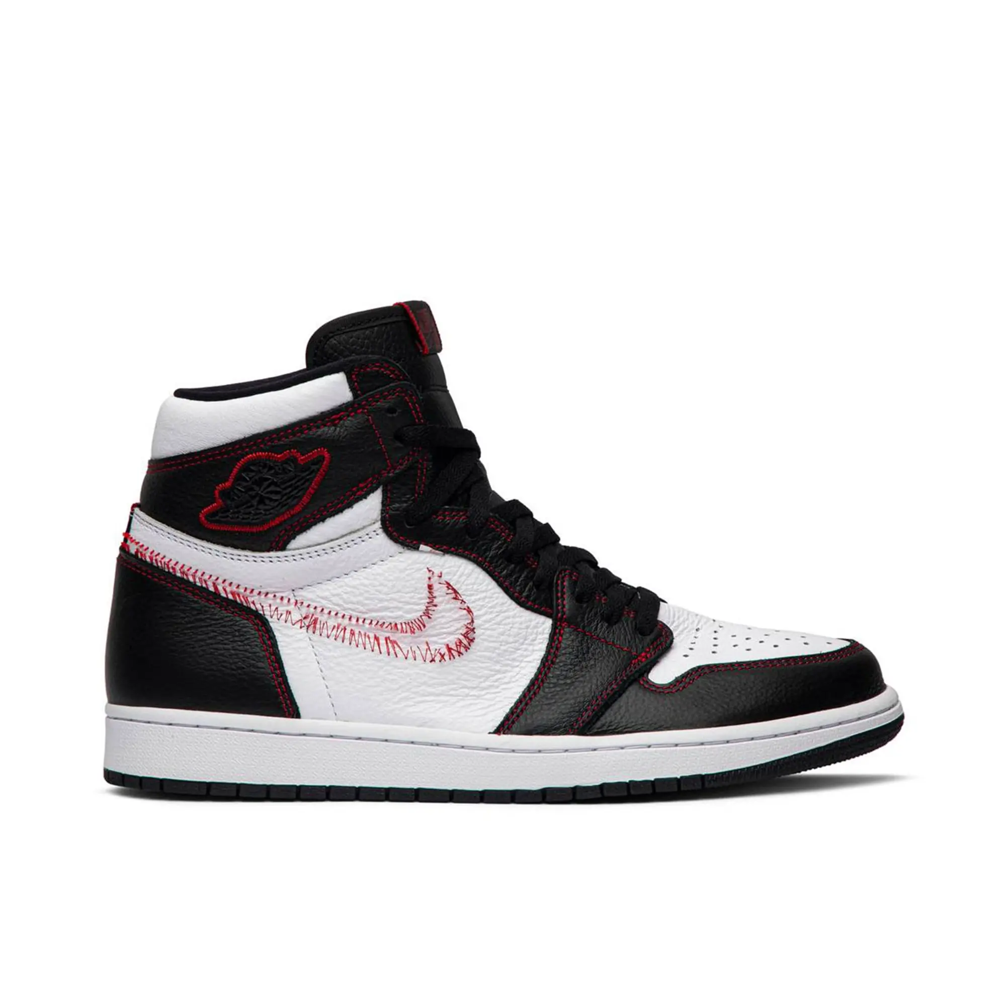 Nike Jordan 1 Retro High Defiant White Black Gym Red