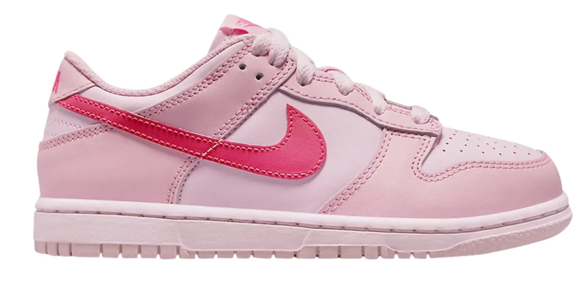Nike Dunk Low Triple Pink (Ps)
