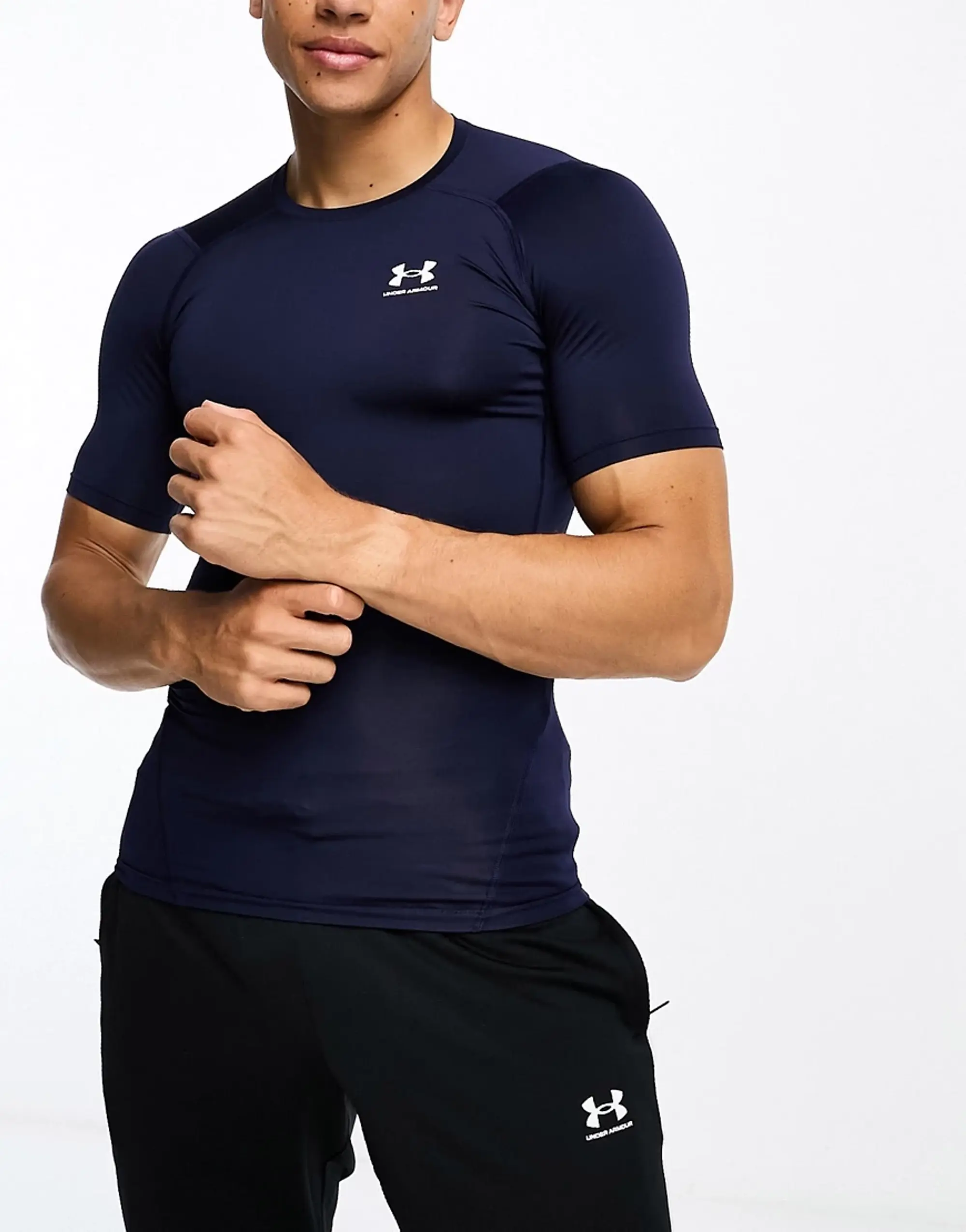 Under Armour Heatgear Comp T-Shirt Men - Dark Blue