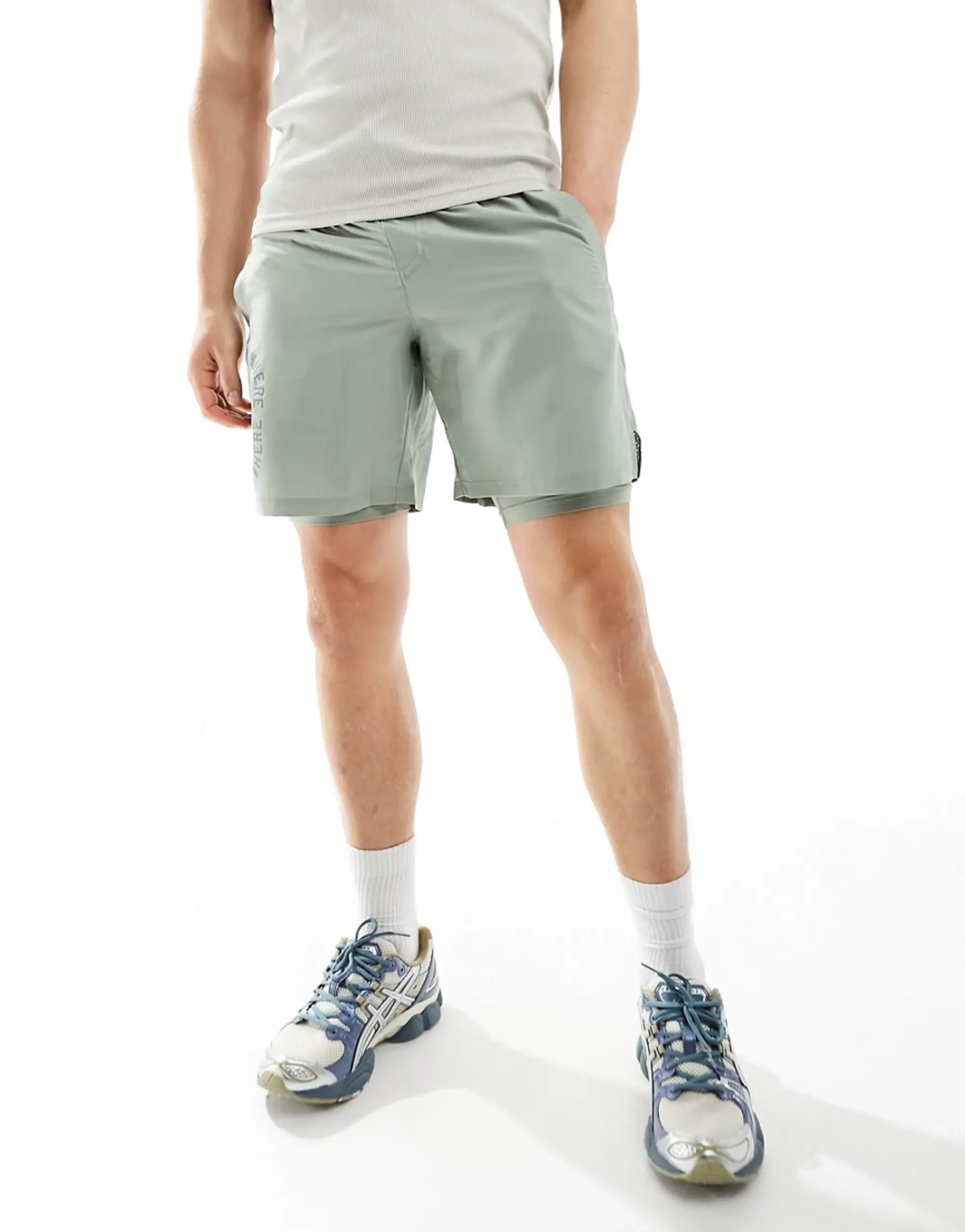 Under Armour Run Everywhere Shorts In Green