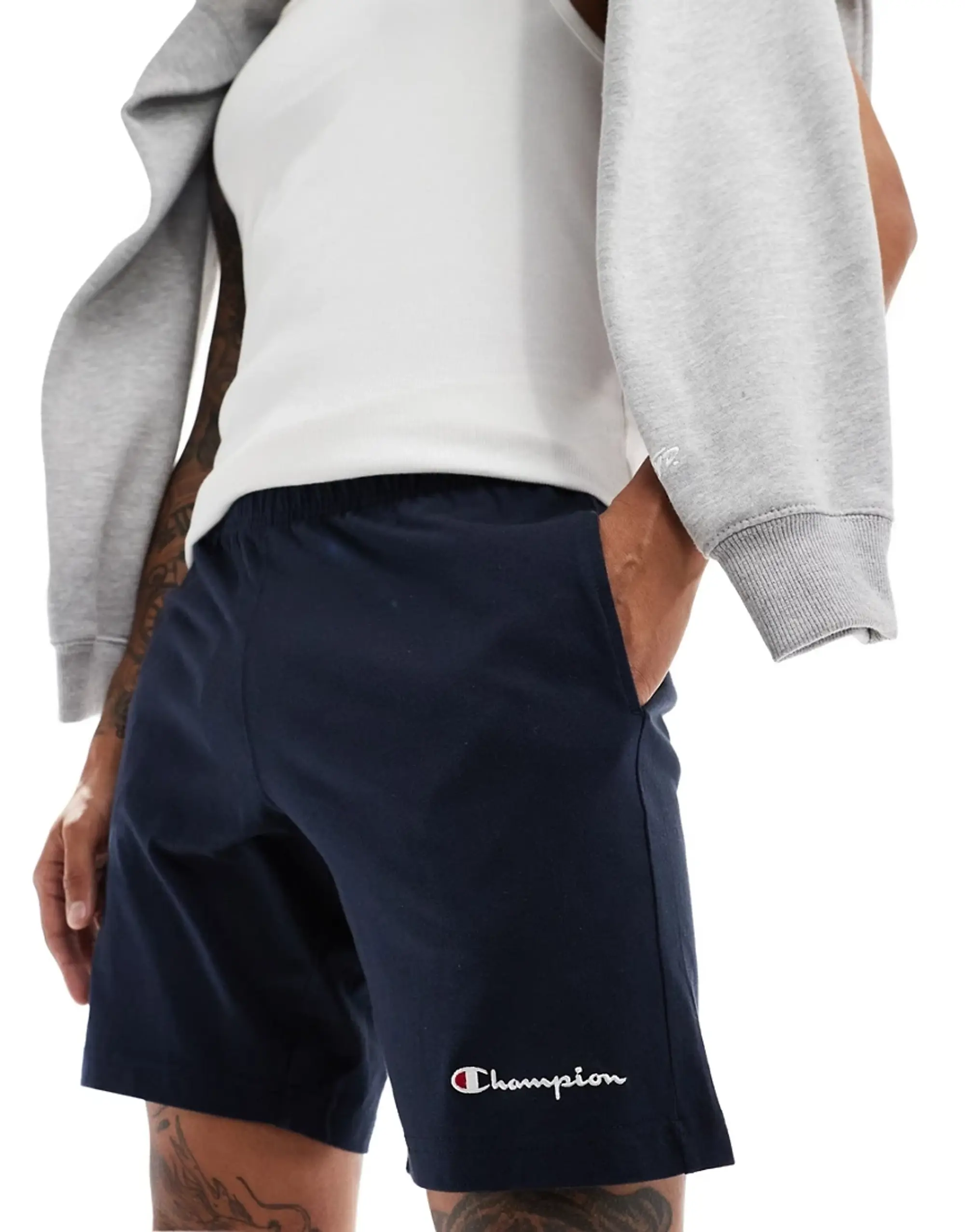 Champion Bermuda Shorts In Navy