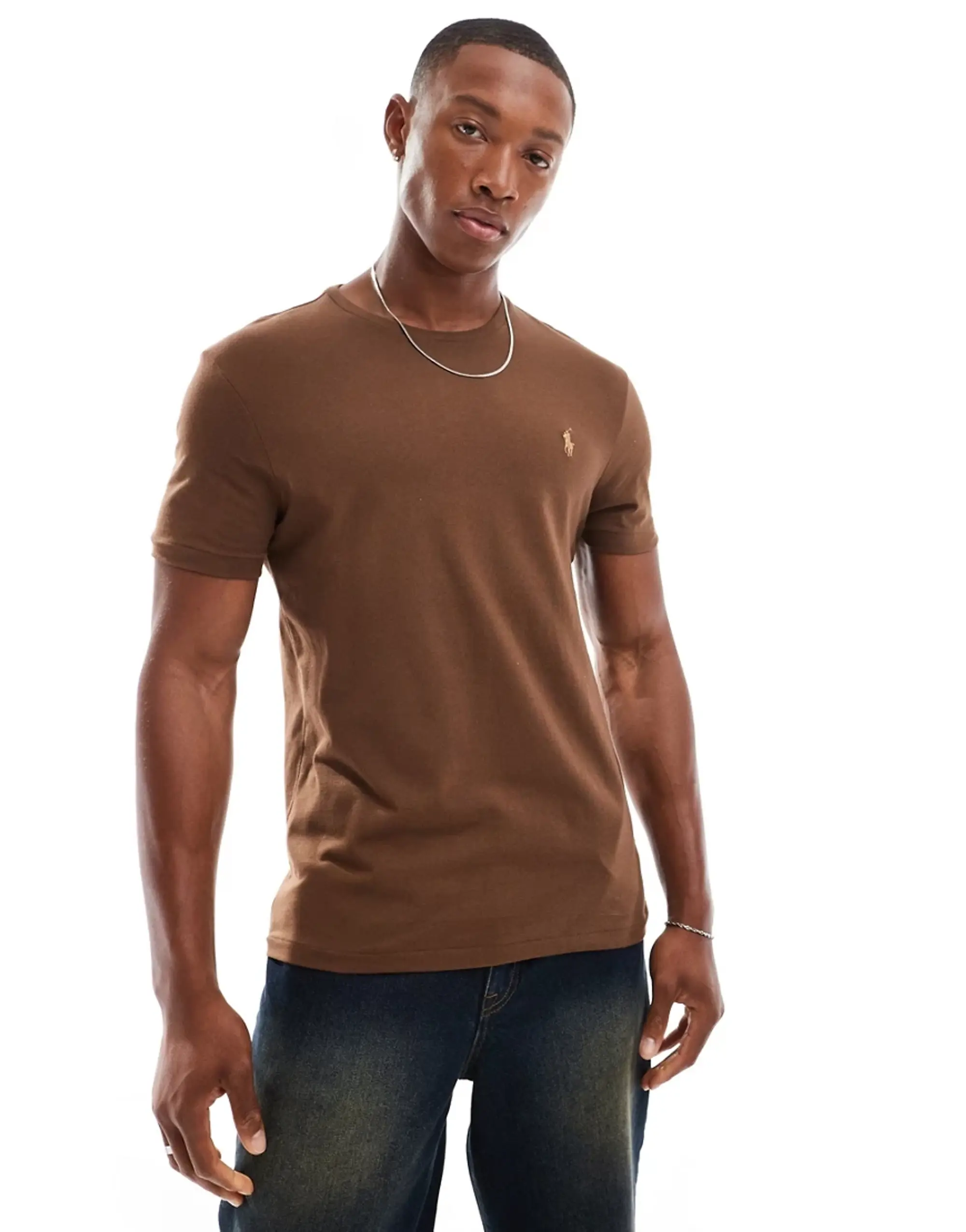 Brown ralph lauren shirt online