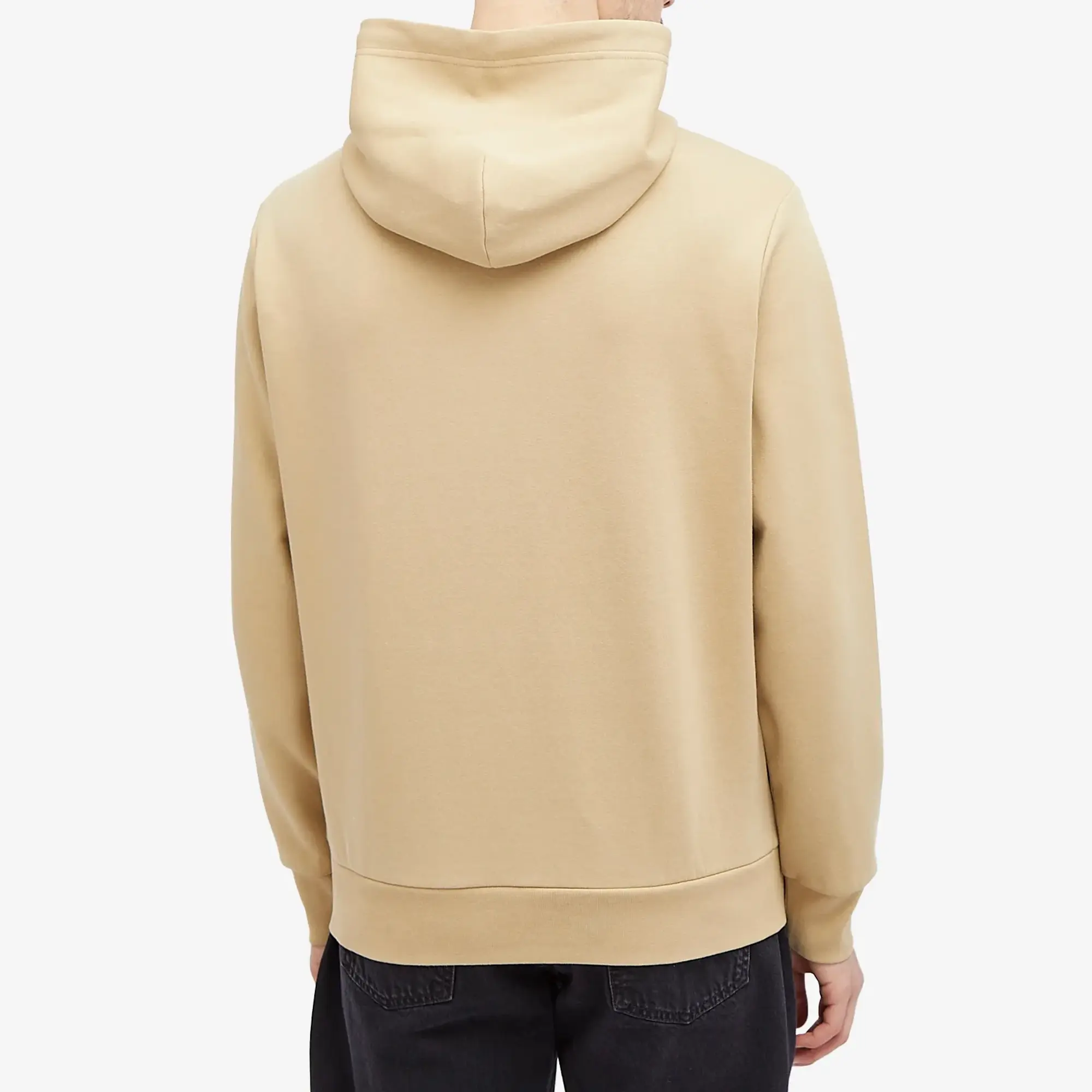 Polo Ralph Lauren Central Logo Double Knit Hoodie In Camel Co-Ord-Neutral