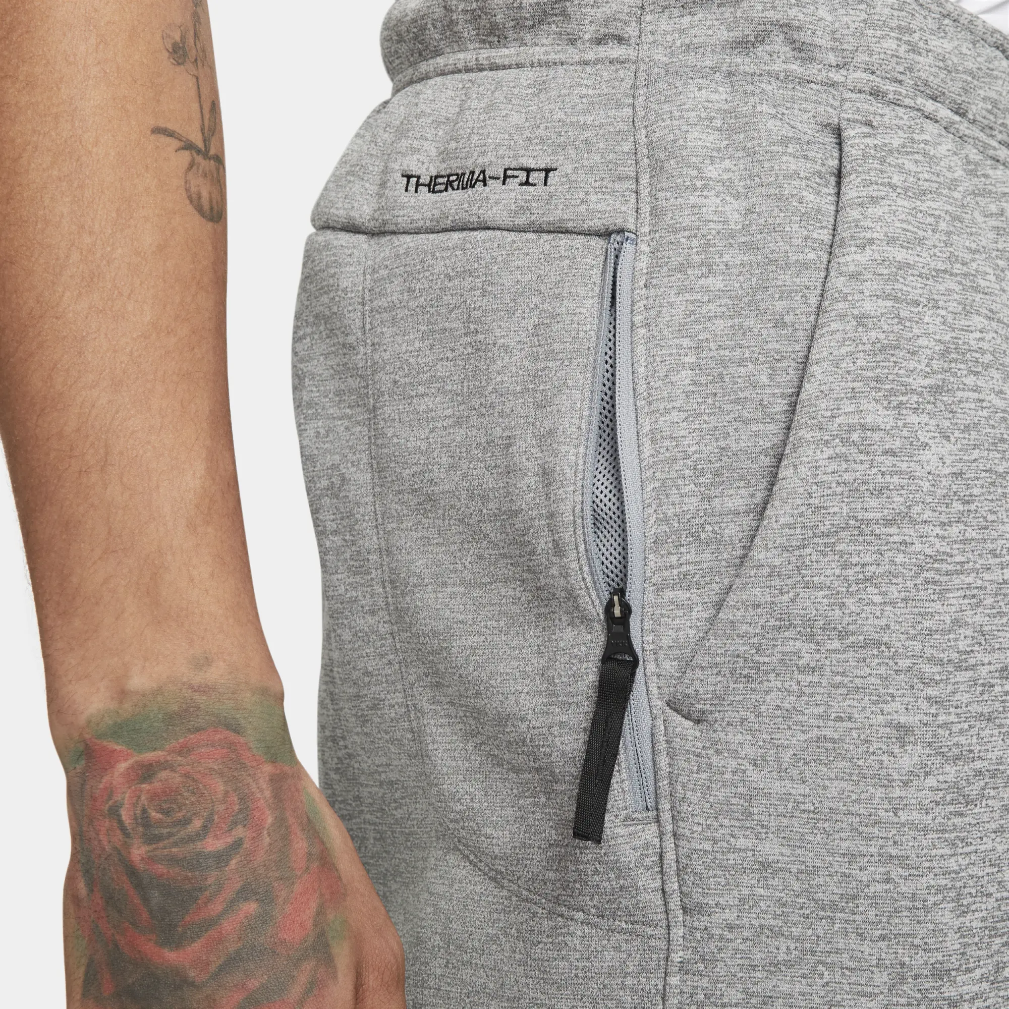 Nike Training Dri-Fit Tapered Joggers In Grey
