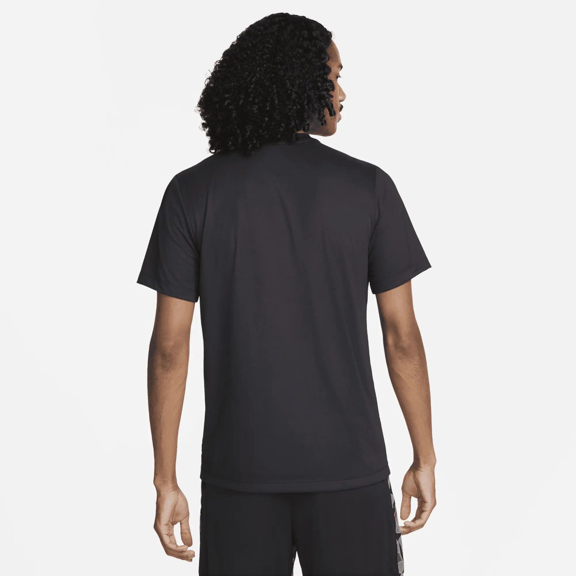 Nike Dri-FIT Legend Men's Fitness T-Shirt - Black - Polyester