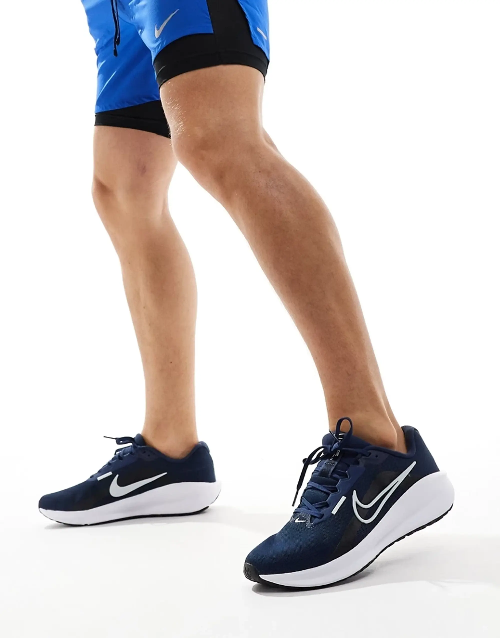 Nike Running Downshifter 13 Trainers In Navy